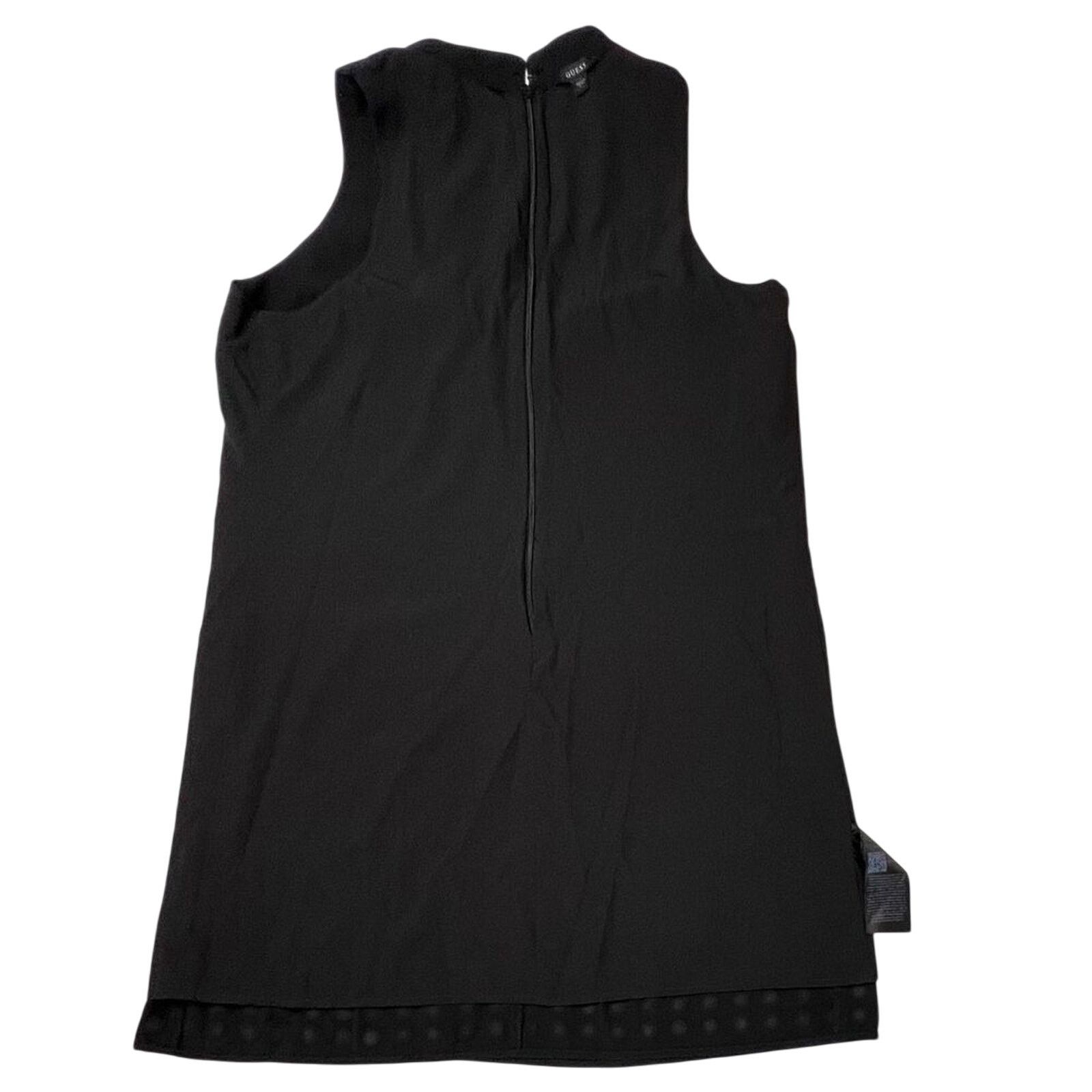 Guess Guess Deetra Halter Aline Dress Black LARGE Preppy LBD City Size L / US 10 / IT 46 - 9 Thumbnail