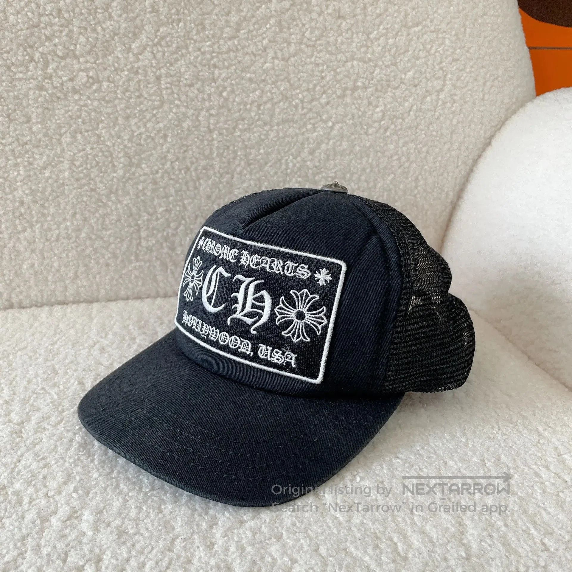 Chrome Hearts Chrome Hearts Black Embroidered Baseball Cap. Size ONE SIZE - 1 Thumbnail