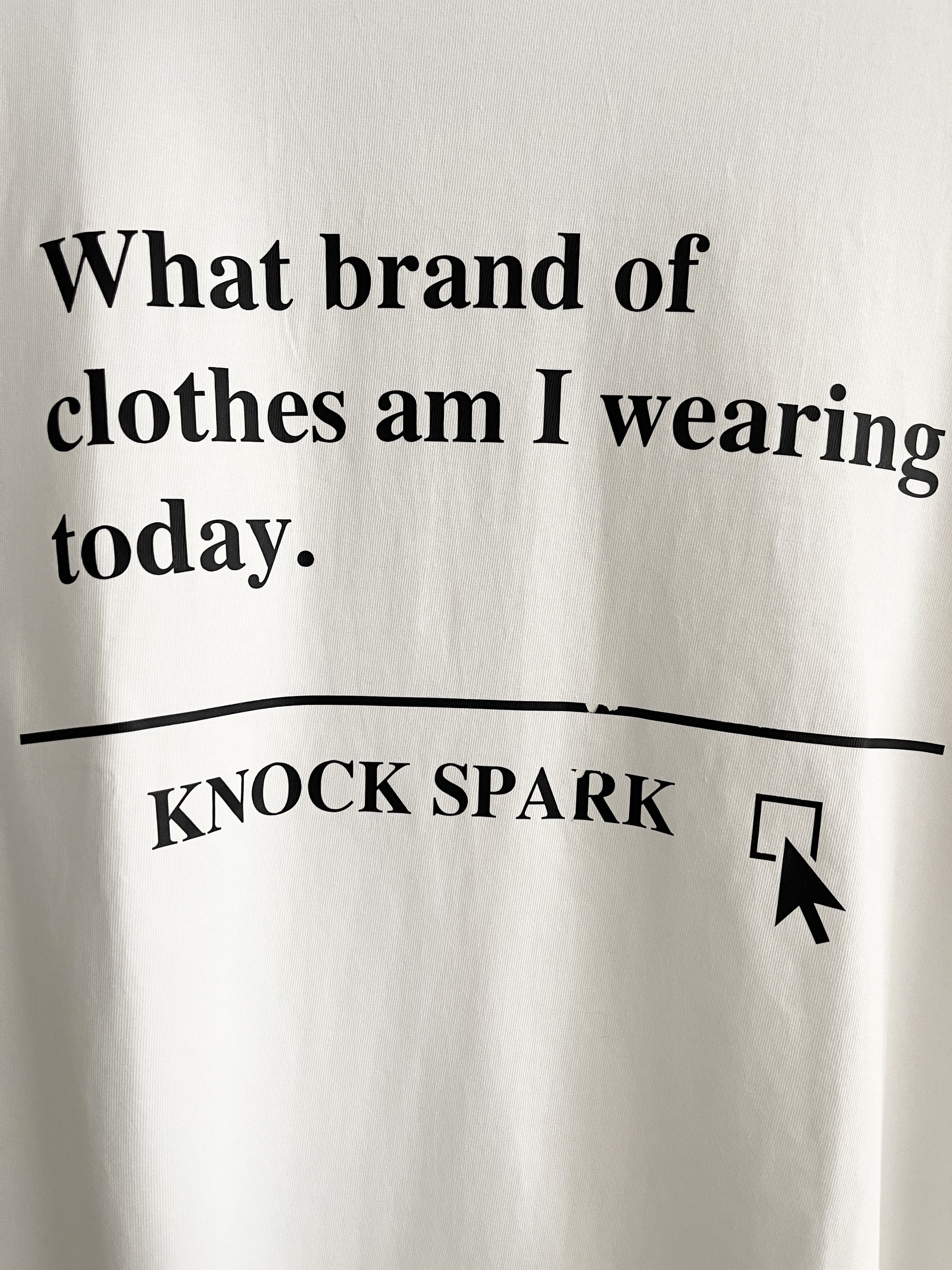 Japanese Brand × Vintage STEAL! Y2K what am I wearing today Tee (L) Size US L / EU 52-54 / 3 - 3 Thumbnail