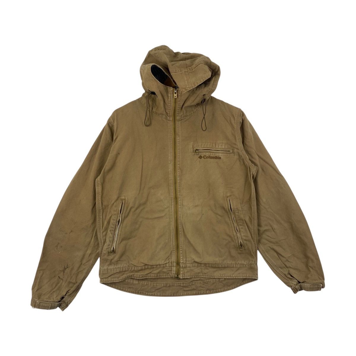 Columbia COLUMBIA Jacket Hoodie Workwear Style Brown Color Mens Size US M / EU 48-50 / 2 - 1 Thumbnail
