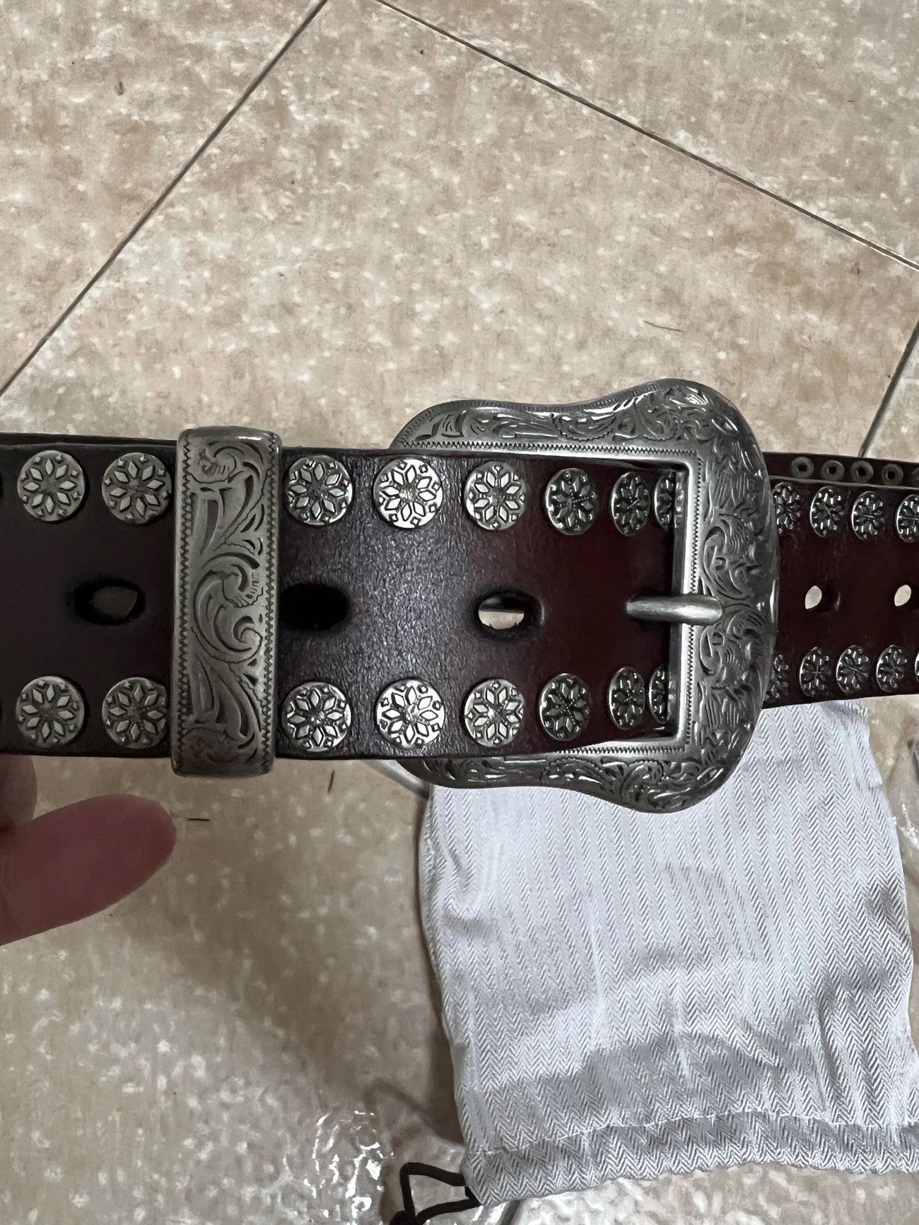 Other Studded Belt Vintage Streetwear Cowboys Size ONE SIZE - 3 Thumbnail