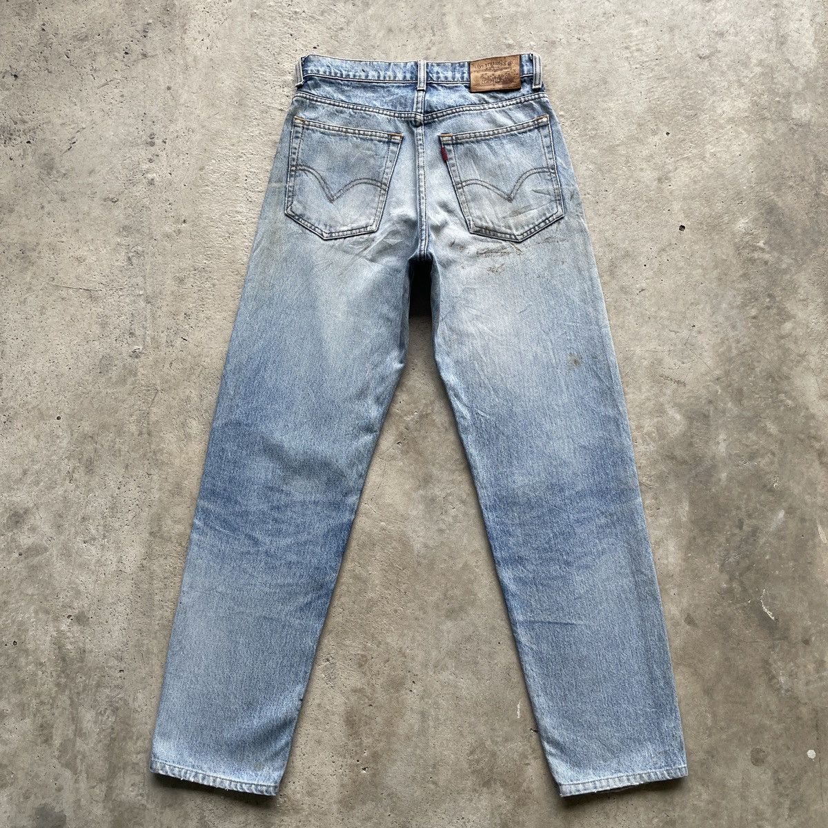 Levi's Vintage Levis Distressed Sick Jeans Faded Wash Dirty Pants Size US 27 - 13 Thumbnail