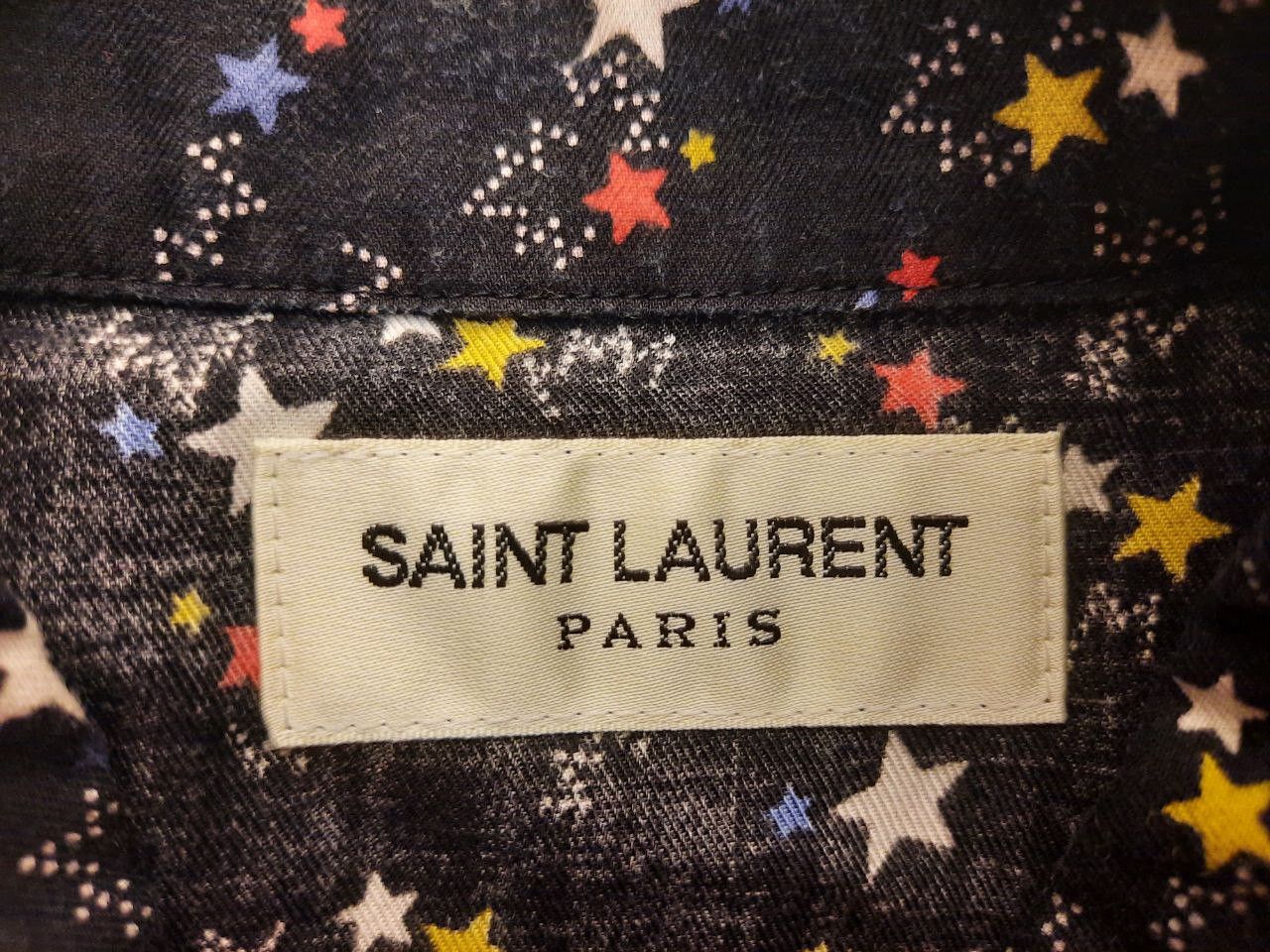 Saint Laurent Paris Western Stars Print Shirt Size US XS / EU 42 / 0 - 3 Thumbnail