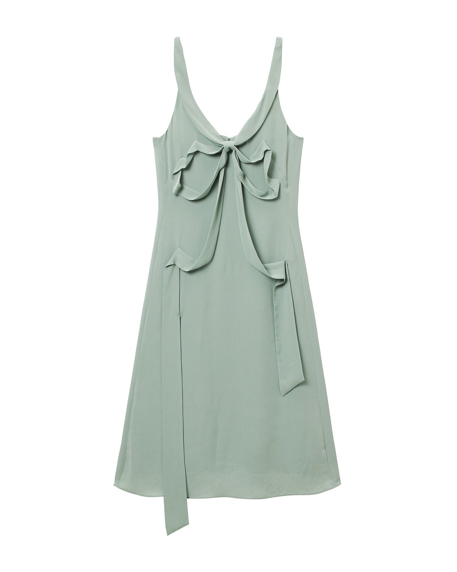 Acne Studios Acne Studios Bow Camisole Dress Size S / US 4 / IT 40 - 1 Thumbnail