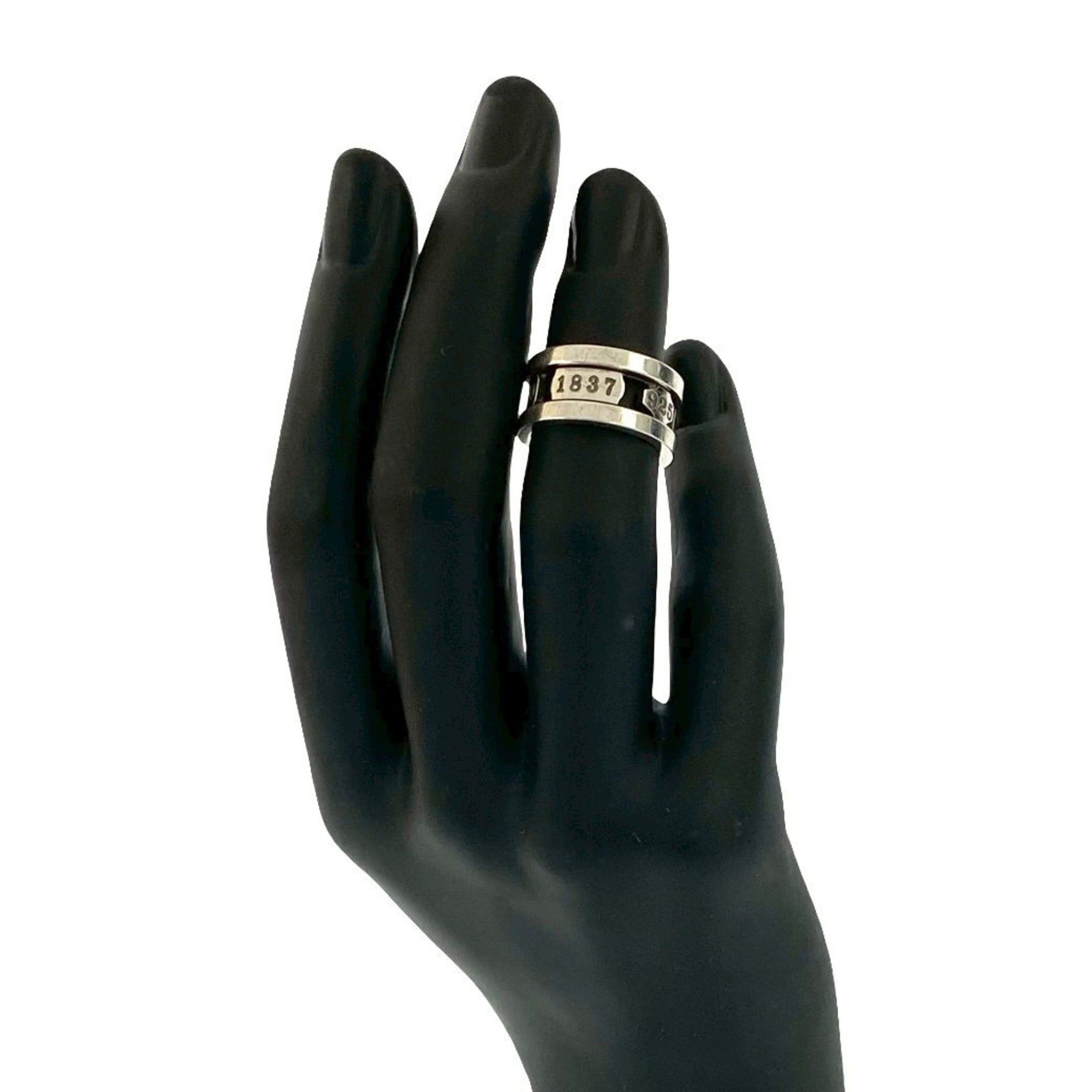Tiffany & Co. TIFFANY & Co. 1837 Element Ring, 925 Sterling Silver, Size 9, 26544 Size ONE SIZE - 1 Thumbnail
