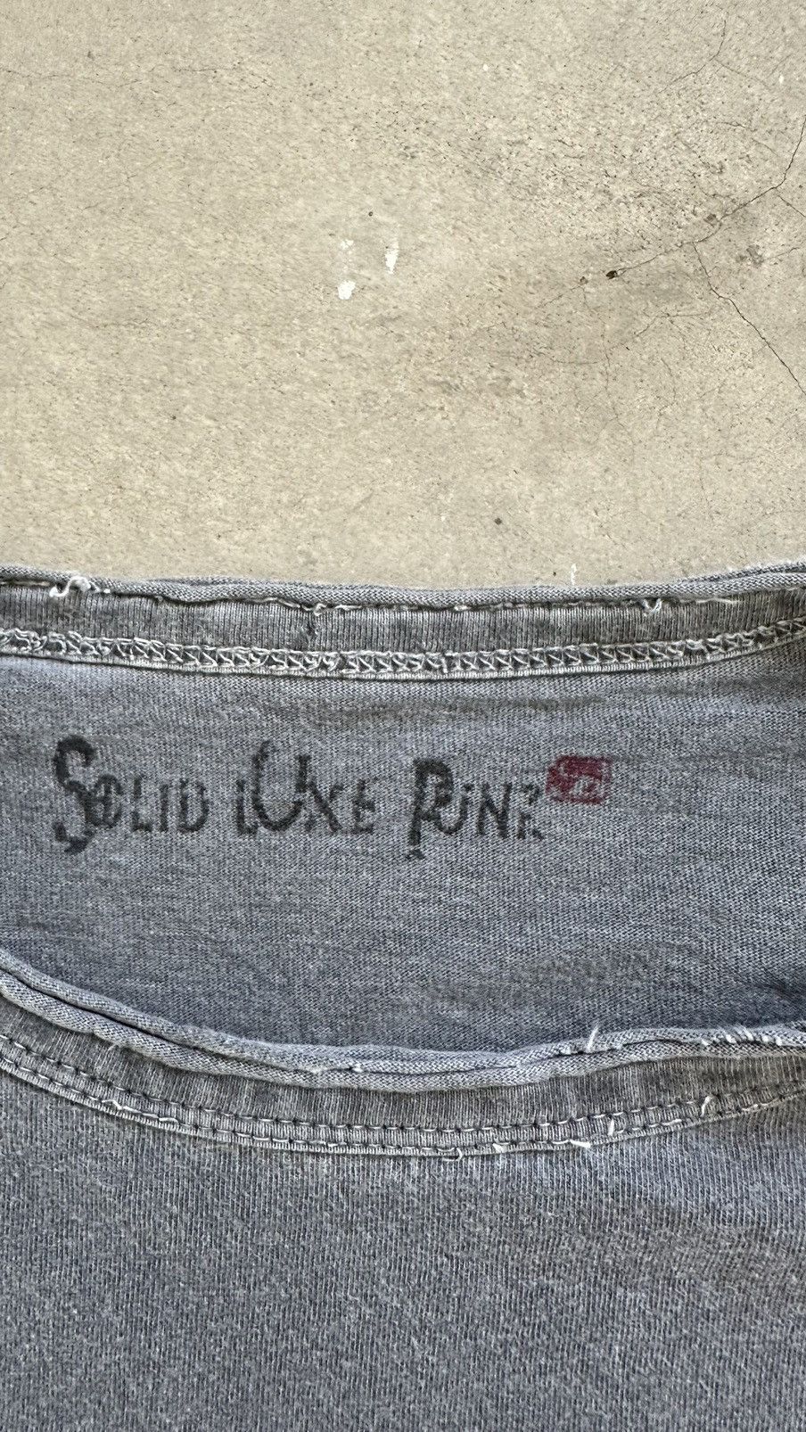 Japanese Brand × Vintage SOLID LUXE PUNK KINGDOM DIATRESSED TEE Size US M / EU 48-50 / 2 - 5 Thumbnail
