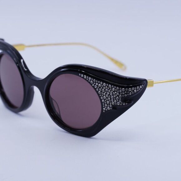 Gucci 🕶️ New Gucci GG1327S 001 Sunglasses - Shiny Black Size ONE SIZE - 8 Thumbnail