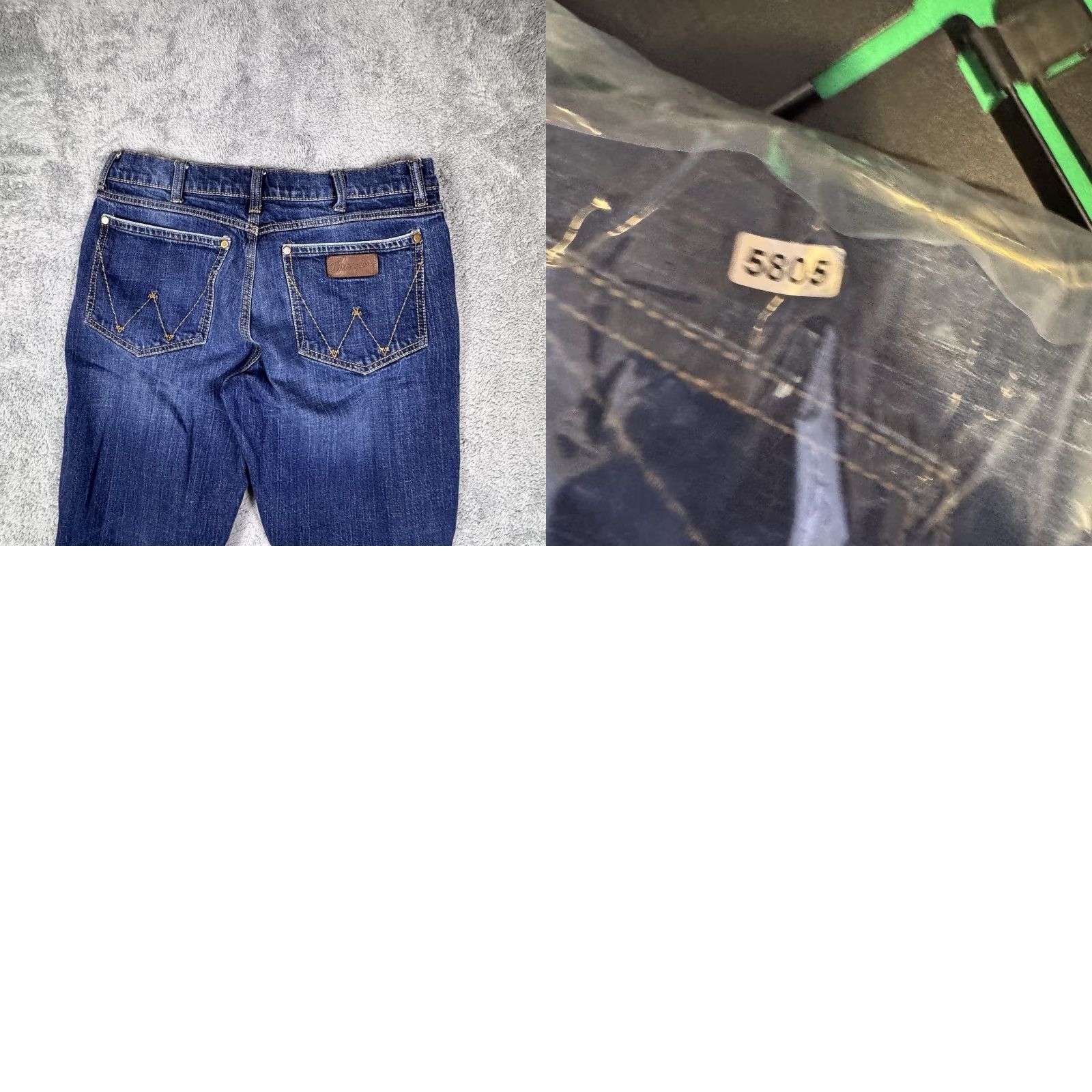 Wrangler Wrangler Retro Jeans Mens 34x32 Relaxed Boot Jeans Cowboy Western Denim Dark Blue 5-Pocket Mens Size US 34 / EU 50 - 9 Thumbnail