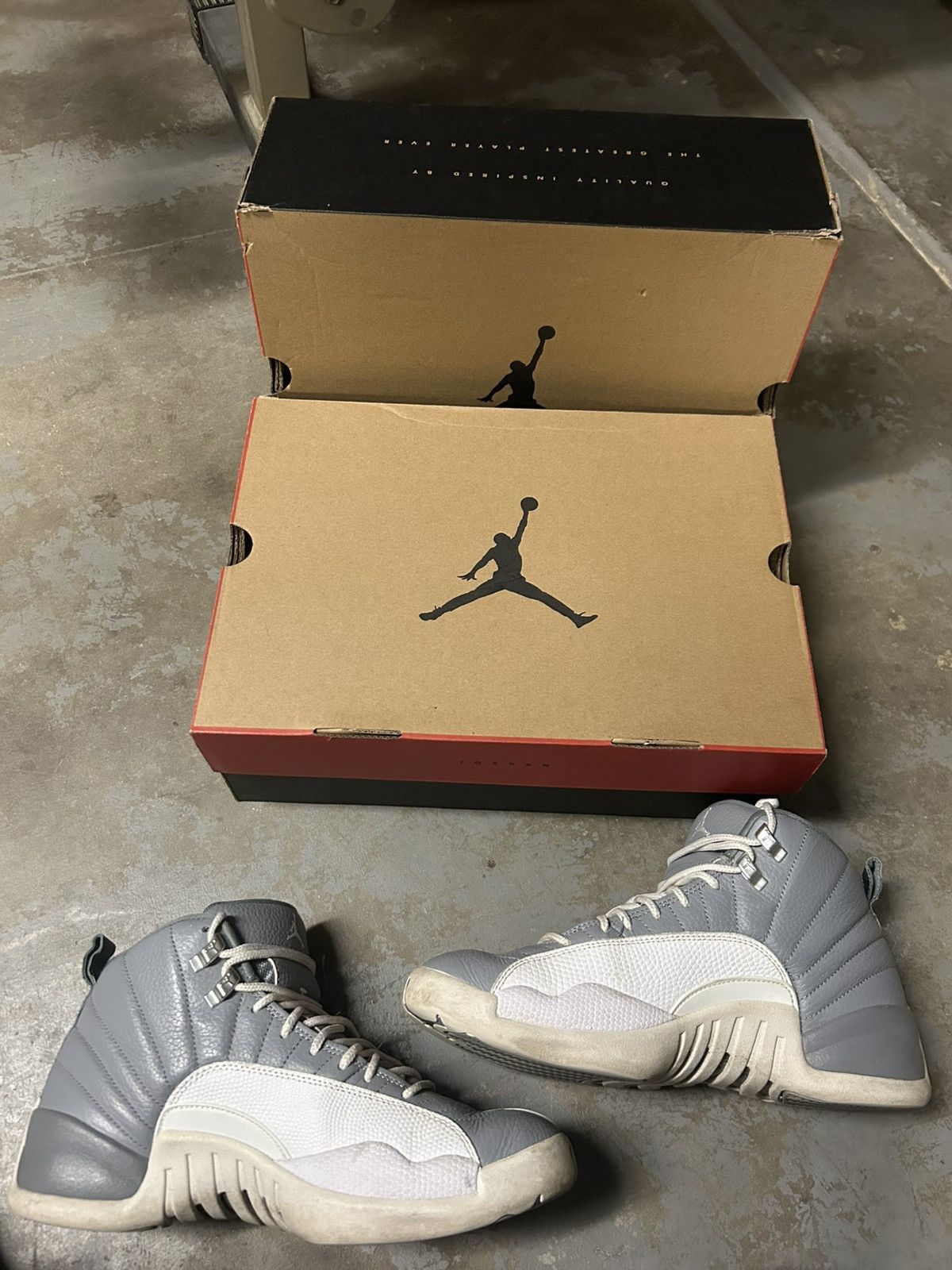 Jordan Brand × Nike × Vintage Air Jordan 12 Stealth Size US 9 / EU 42 - 2 Thumbnail