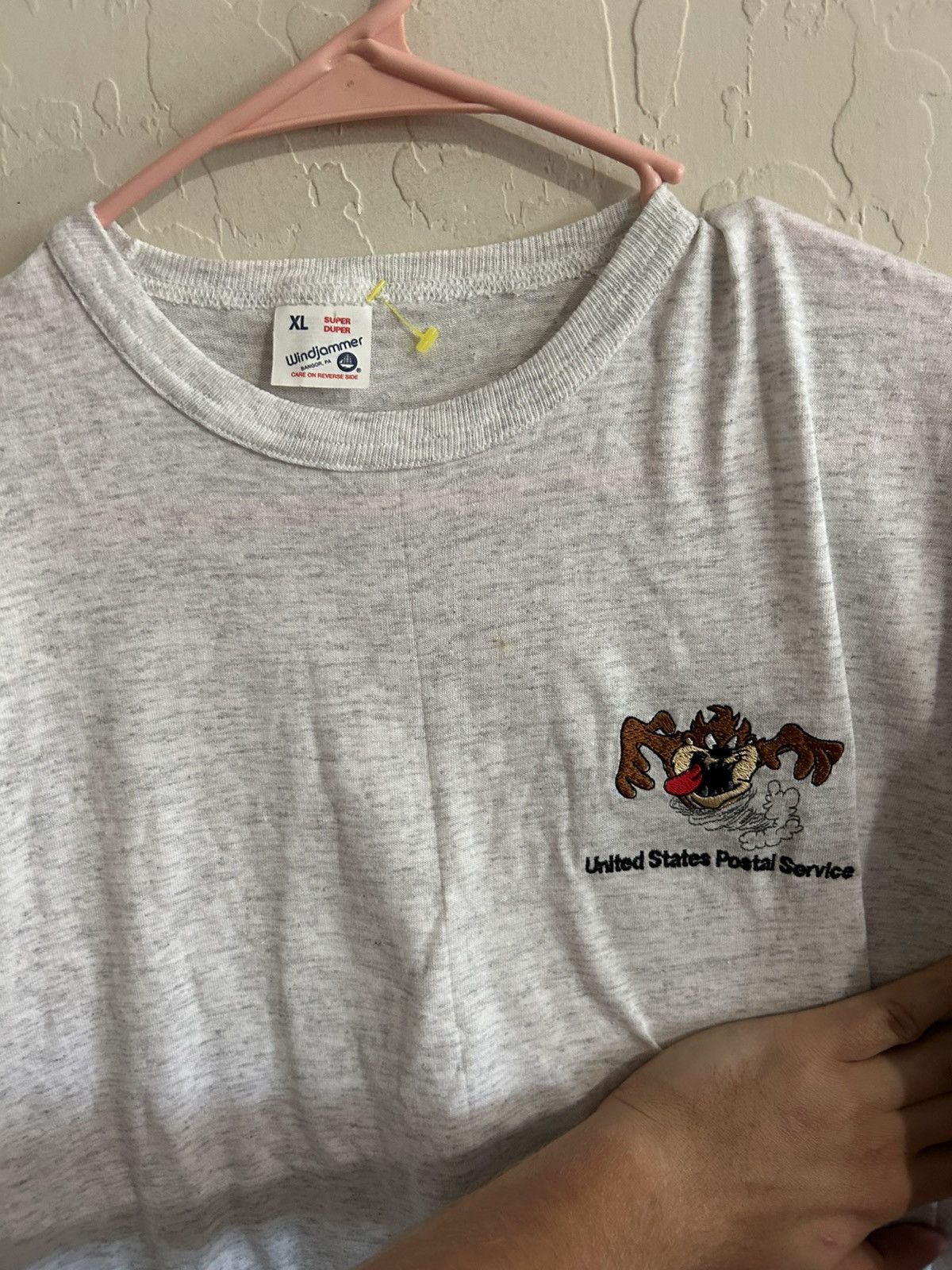 Vintage × Warner Bros Vintage Tazmanian Devil United Postal Service Shirt XL Size US XL / EU 56 / 4 - 2 Thumbnail