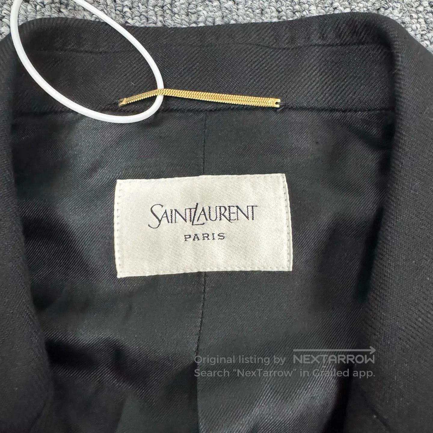 Saint Laurent Paris Saint Laurent Paris size 42 Golden double-breasted button-d Size XL / US 12-14 / IT 48-50 - 7 Thumbnail