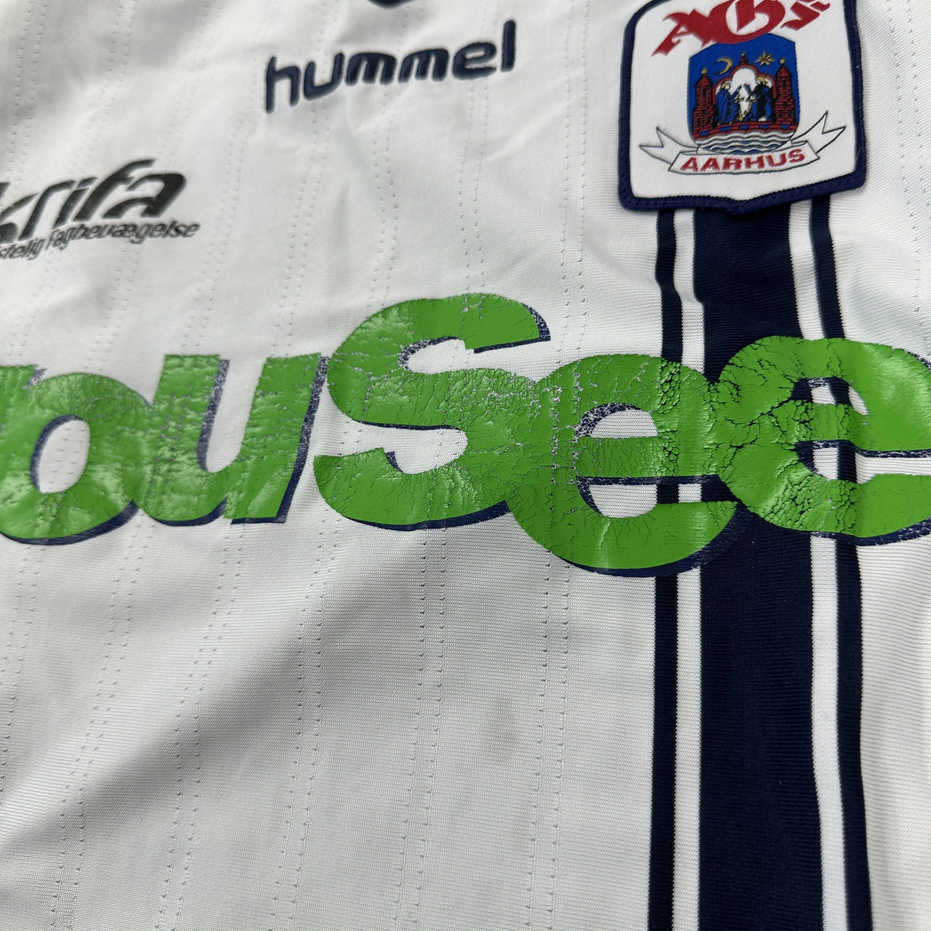 Hummel × Vintage Jersey Hummel Aarhus 12/13 Home Longsleeve Size US M / EU 48-50 / 2 - 4 Thumbnail