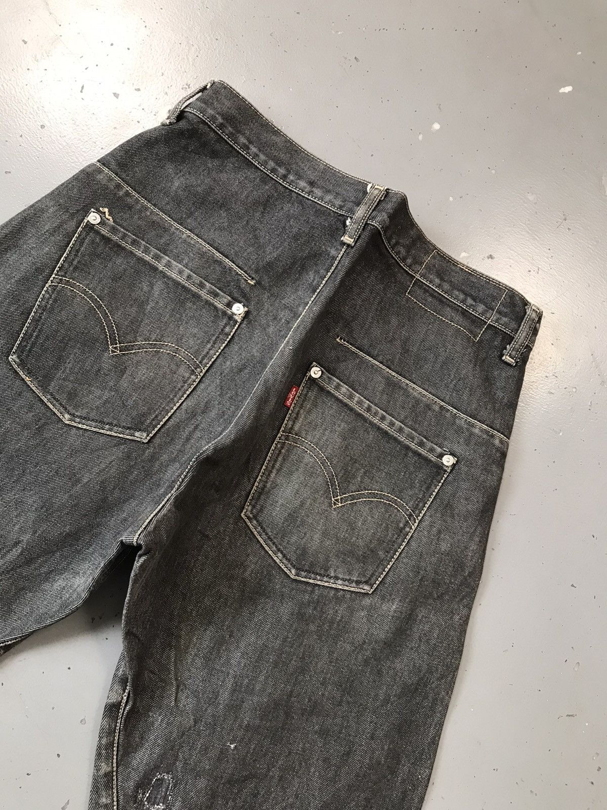 Other Vintage Levi’s engineer jeans denim Size US 31 - 16 Thumbnail