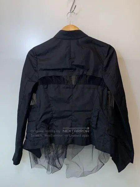 Comme des Garcons Comme Des Garcons Black vintage stitching yarn coat Size S / US 4 / IT 40 - 2 Thumbnail