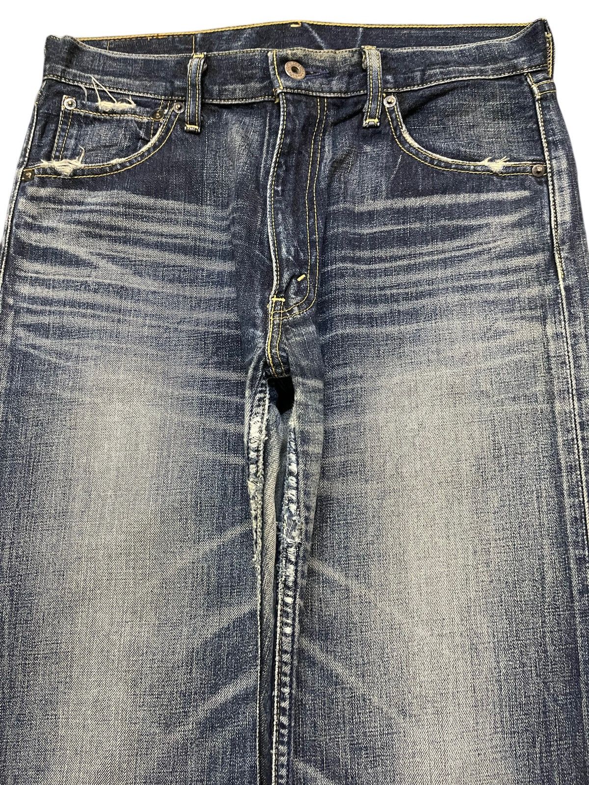 Levi's Vintage Levis 503 Blue Faded Wash Style Jeans Size US 31 - 3 Thumbnail