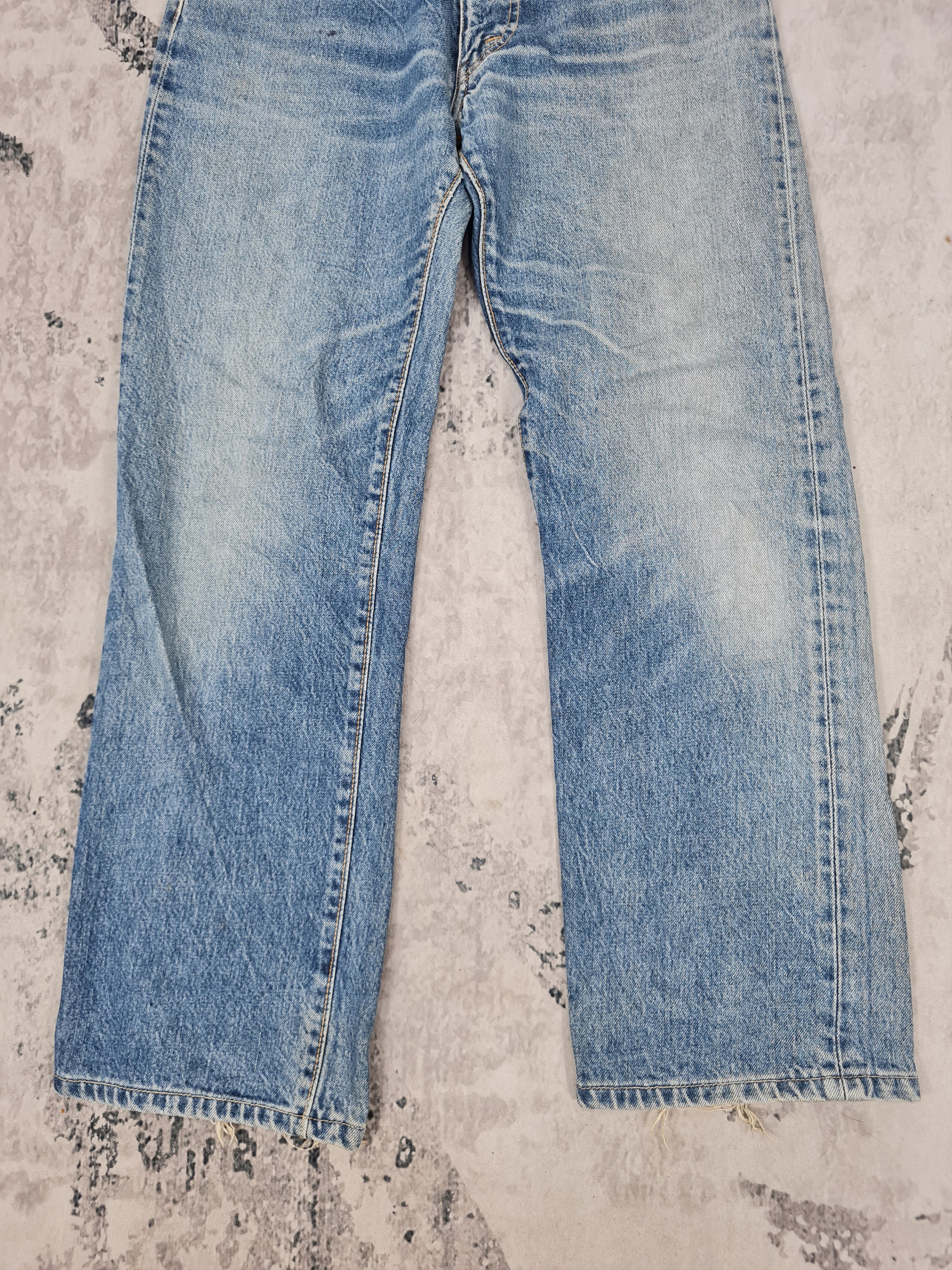 Japanese Brand Vtg BOBSON Cropped Jeans Faded Size 31x28 Jeans JB0131 Size US 31 - 4 Thumbnail