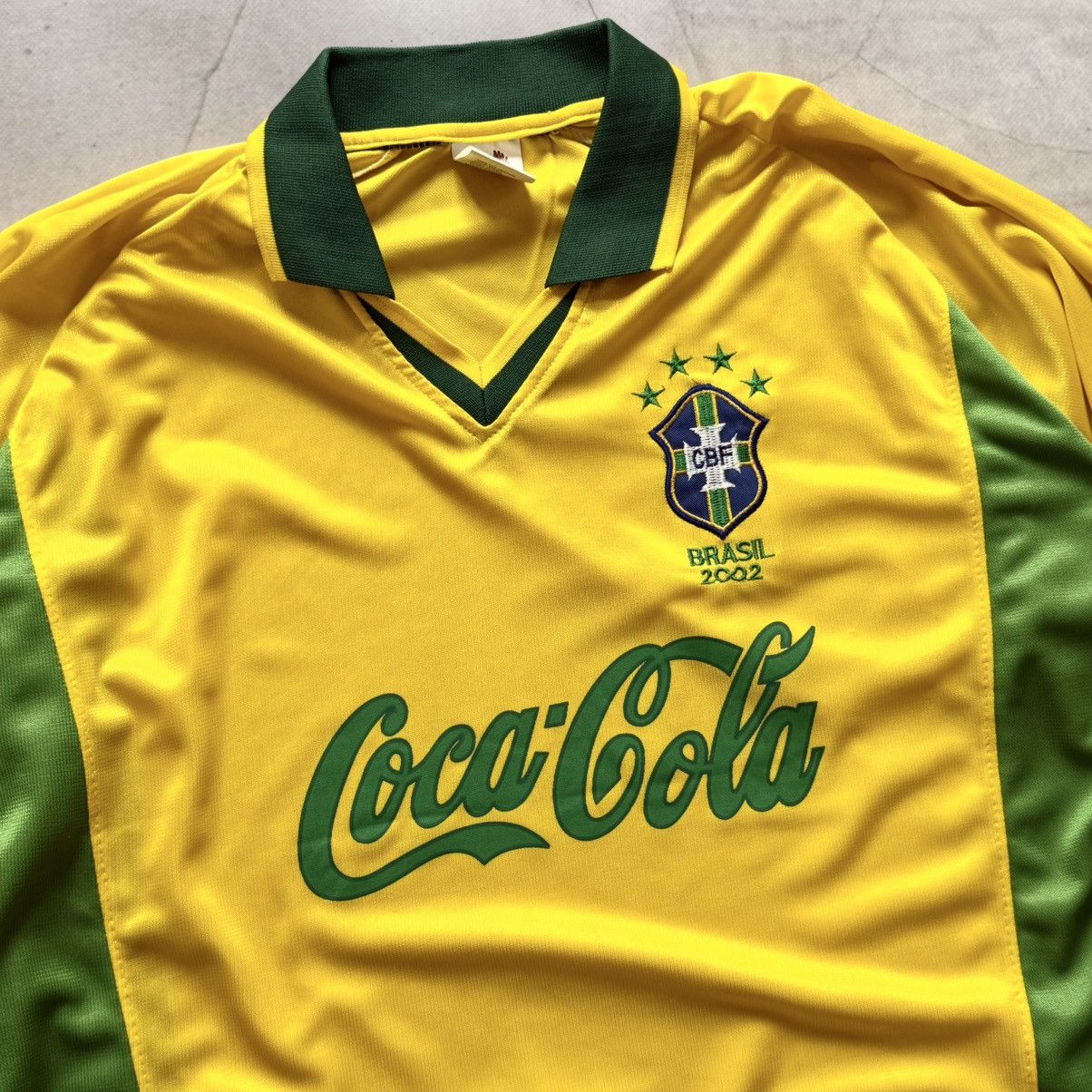 Hysteric Glamour Vintage Brazil Jersey Hysteric Glamour Logo Football T-Shirt Size US L / EU 52-54 / 3 - 2 Thumbnail