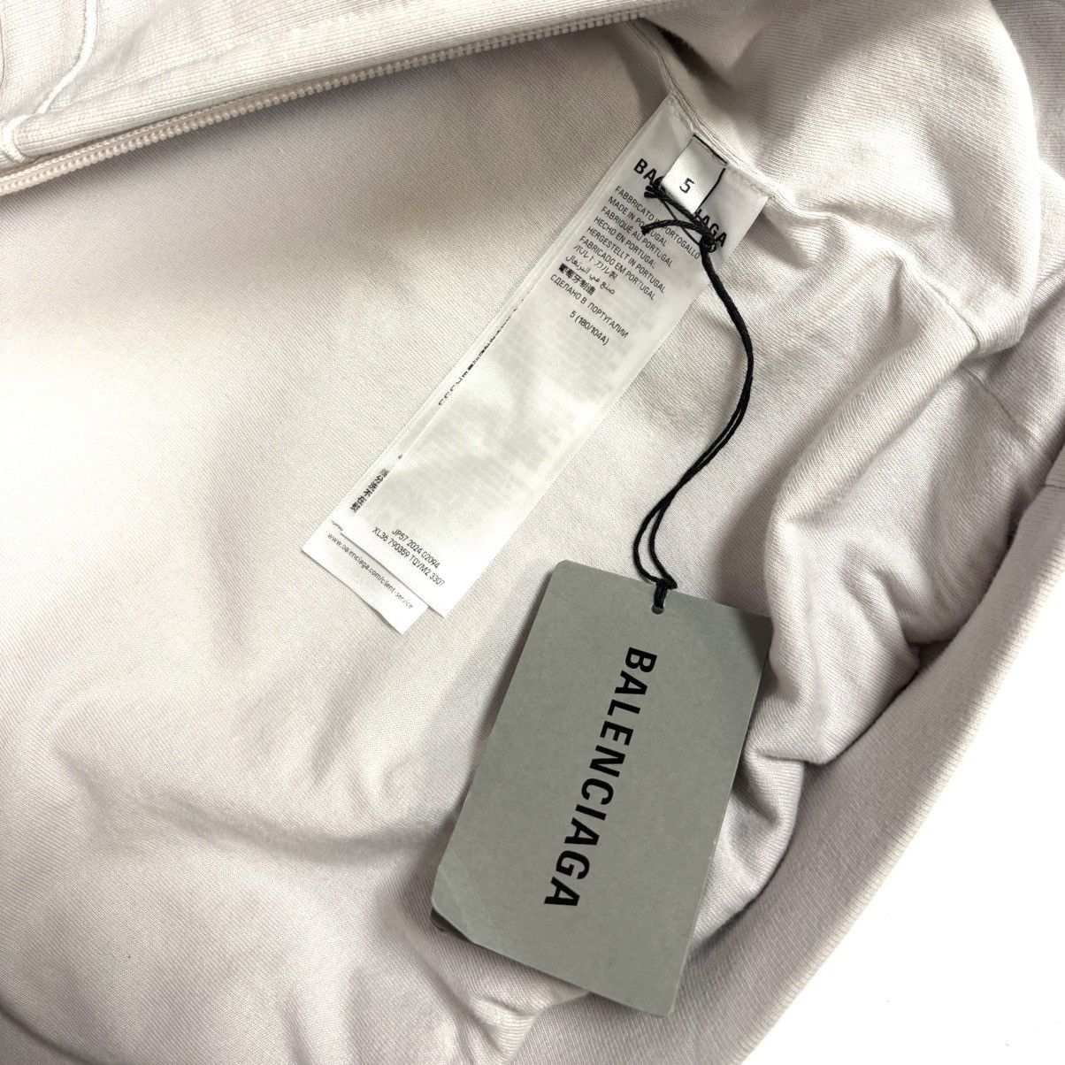 Balenciaga FW24 Unity Sports Icon Padded Zip-Up Hoodie Size US XL / EU 56 / 4 - 7 Thumbnail