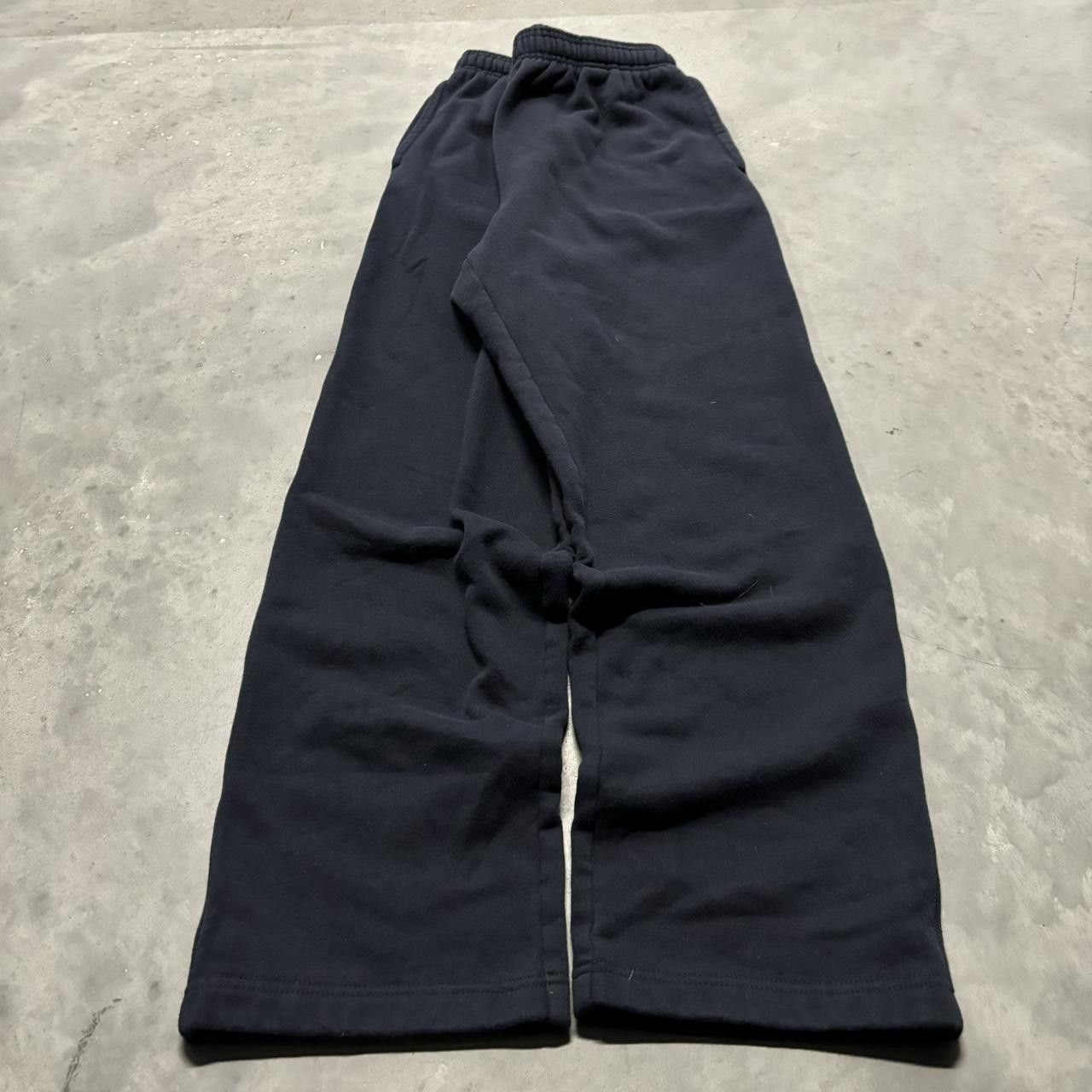 Japanese Brand × Vintage Crazy Vintage Y2K/2000s Black Skater Essential Sweatpants! Size US 30 / EU 46 - 3 Thumbnail