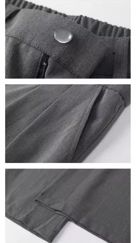 Other Casual Loose Straight School Gray Soft Pants Size US 32 / EU 48 - 5 Thumbnail