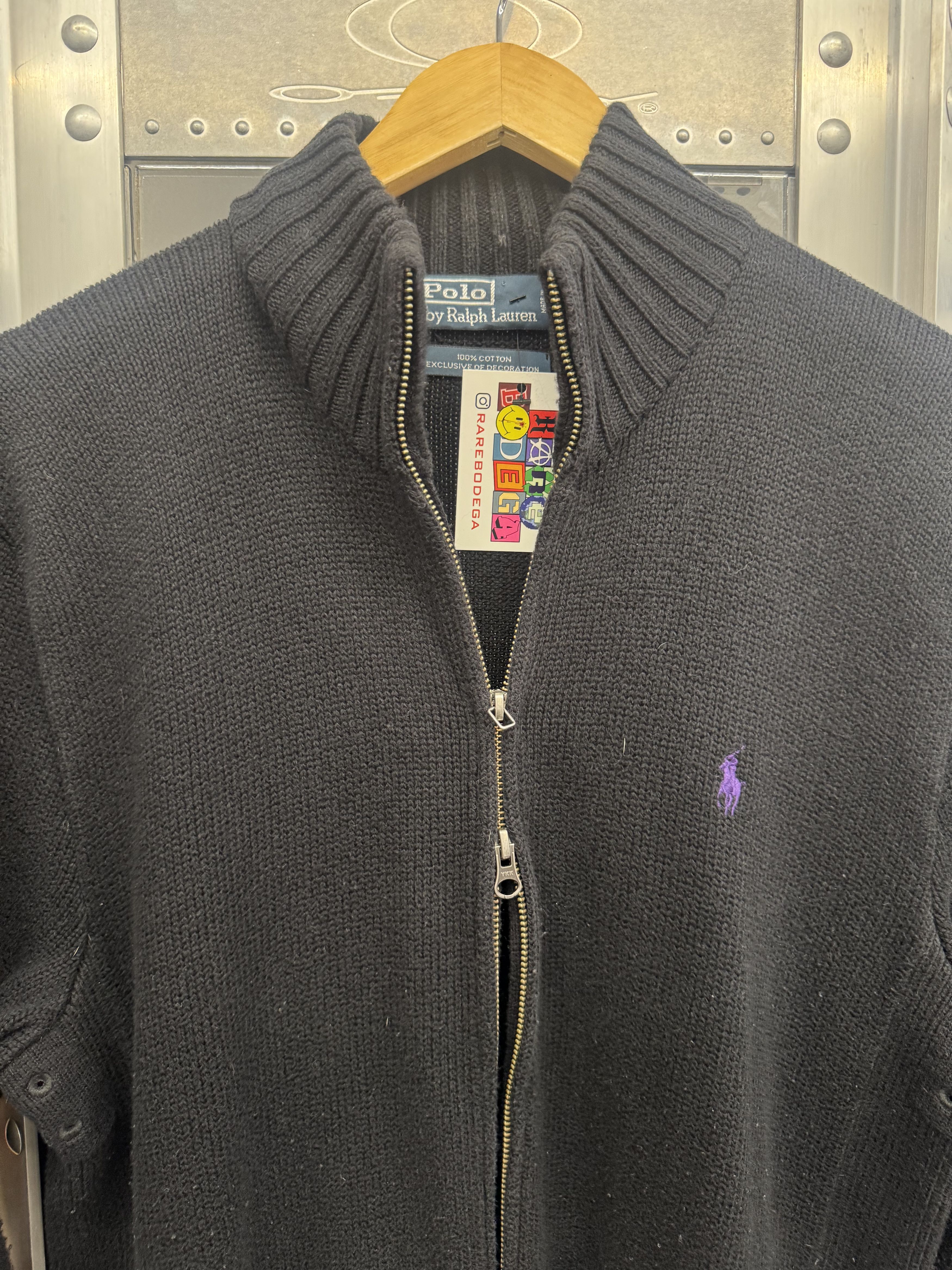 Polo Ralph Lauren Vintage RL Zip Up Size US M / EU 48-50 / 2 - 3 Thumbnail