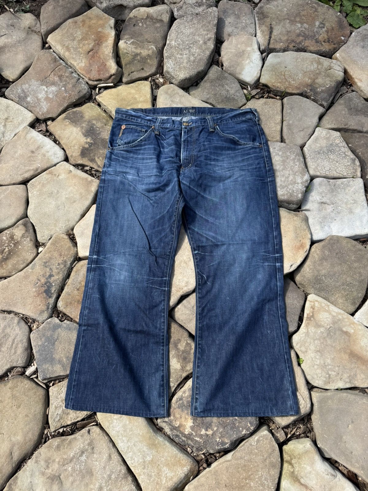 Armani Rare Armani Jeans Very Baggy Pants Size US 40 / EU 56 - 7 Thumbnail