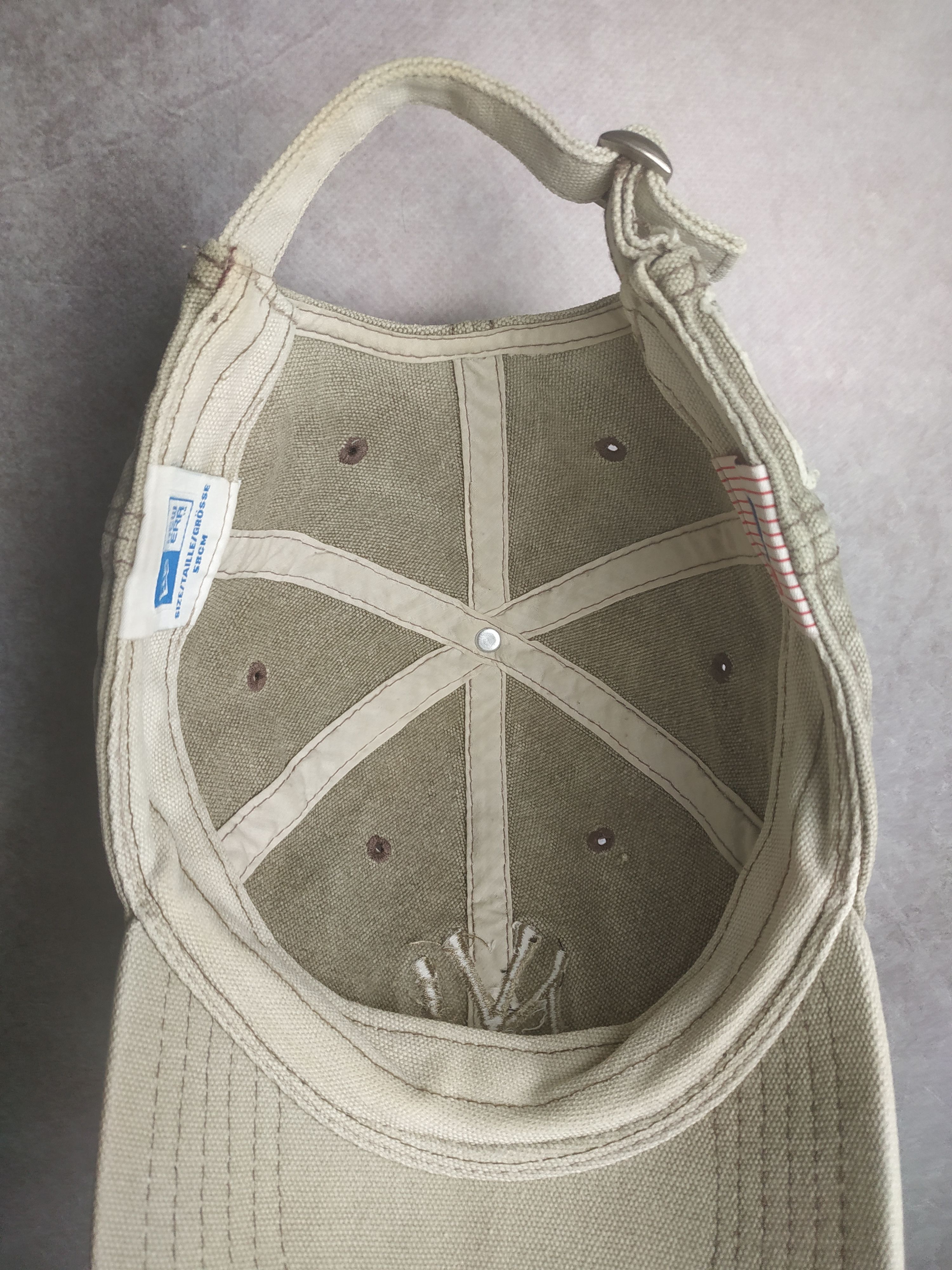 New York Yankees Vintage Y2k New Era Yankees distressed style cap Size ONE SIZE - 5 Thumbnail