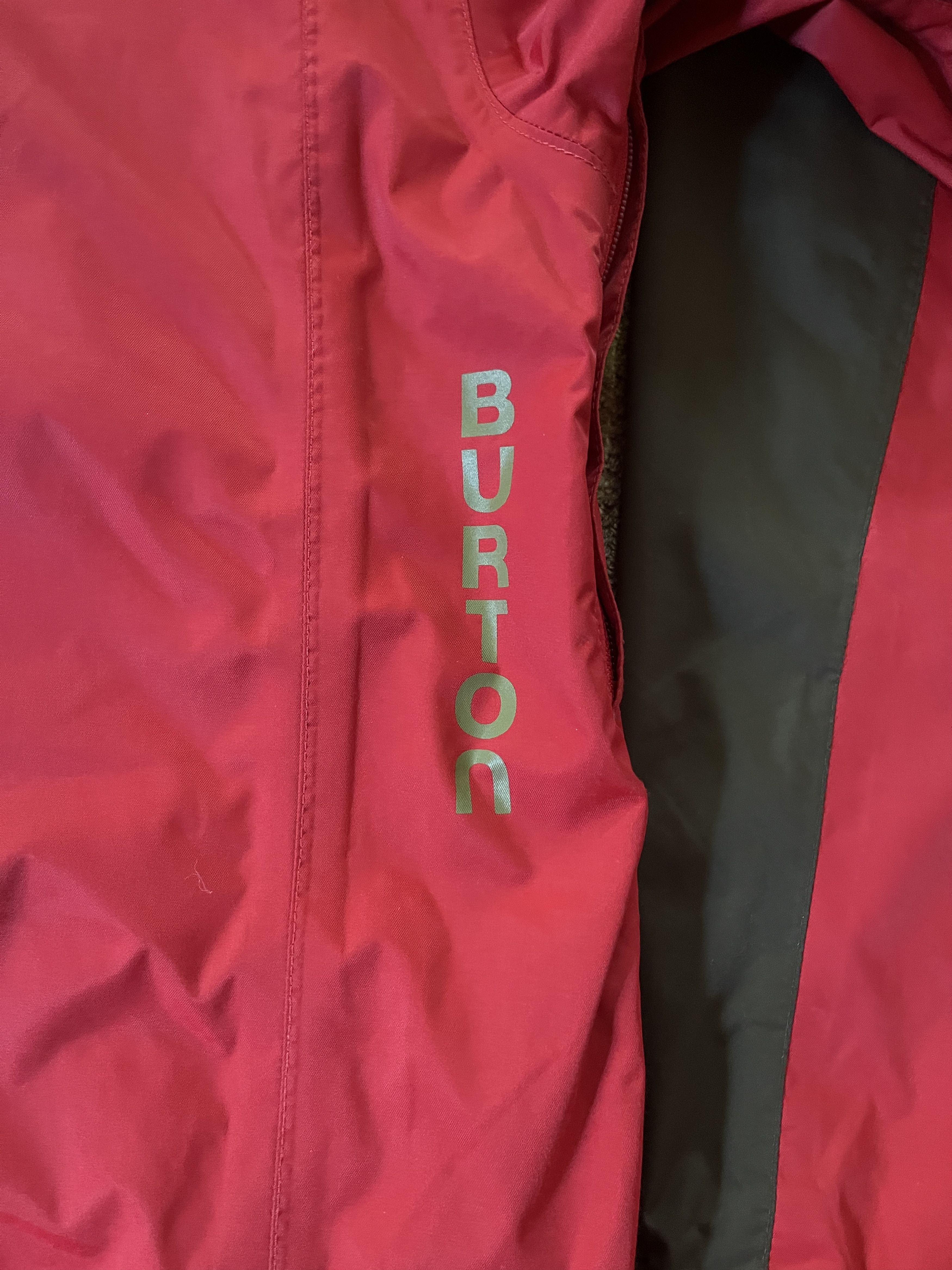 Burton Burton Mission Technical Snowboard Jacket Red Shell Size US S / EU 44-46 / 1 - 5 Thumbnail