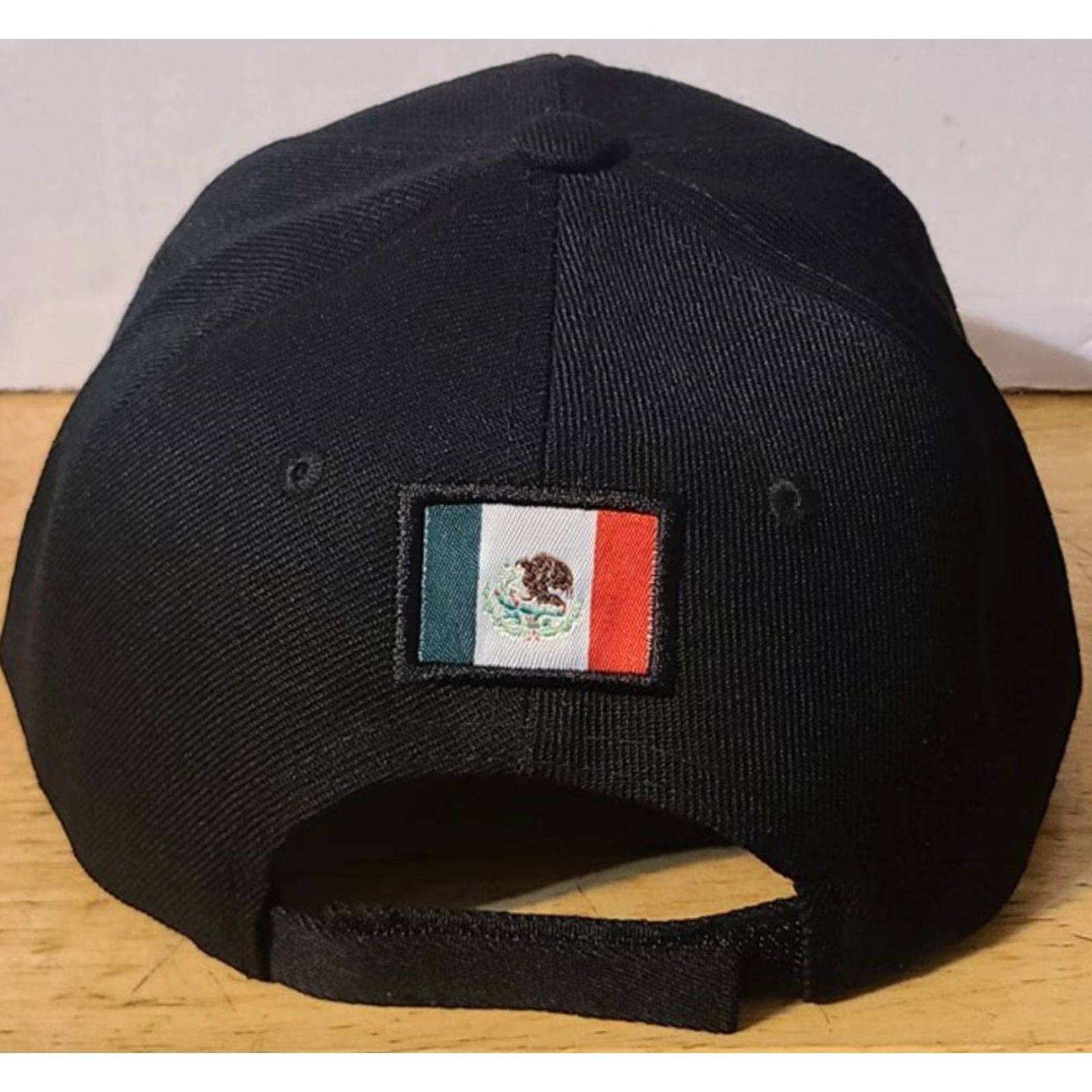 Vintage VINTAGE Mexico Mexico Flag Baseball Cap Mens Adjustable Black 2022 Size ONE SIZE - 2 Thumbnail