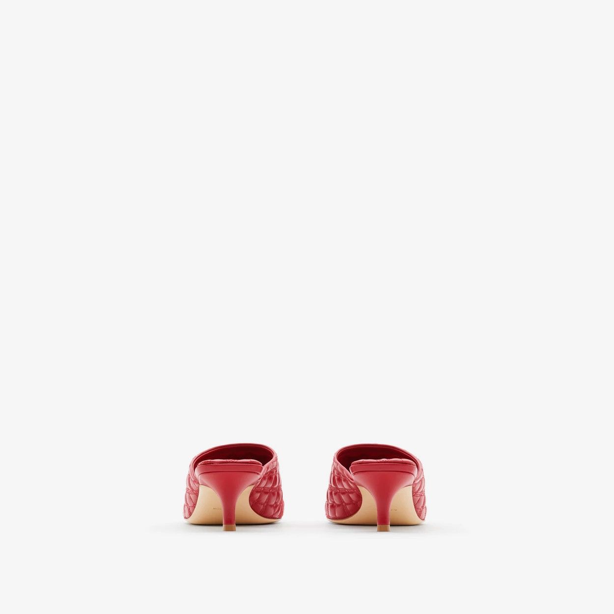 Burberry o1w1db10125 Leather Baby Mules in Red Size US 5.5 / IT 35.5 - 4 Thumbnail