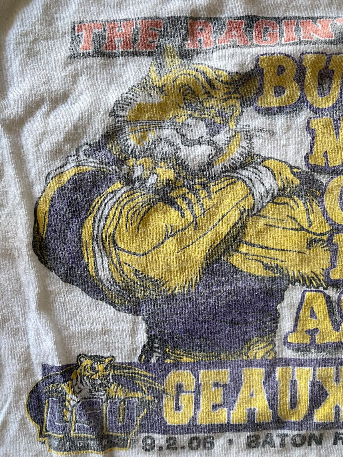 Vintage Vintage LSU Football Tee Size US L / EU 52-54 / 3 - 7 Thumbnail