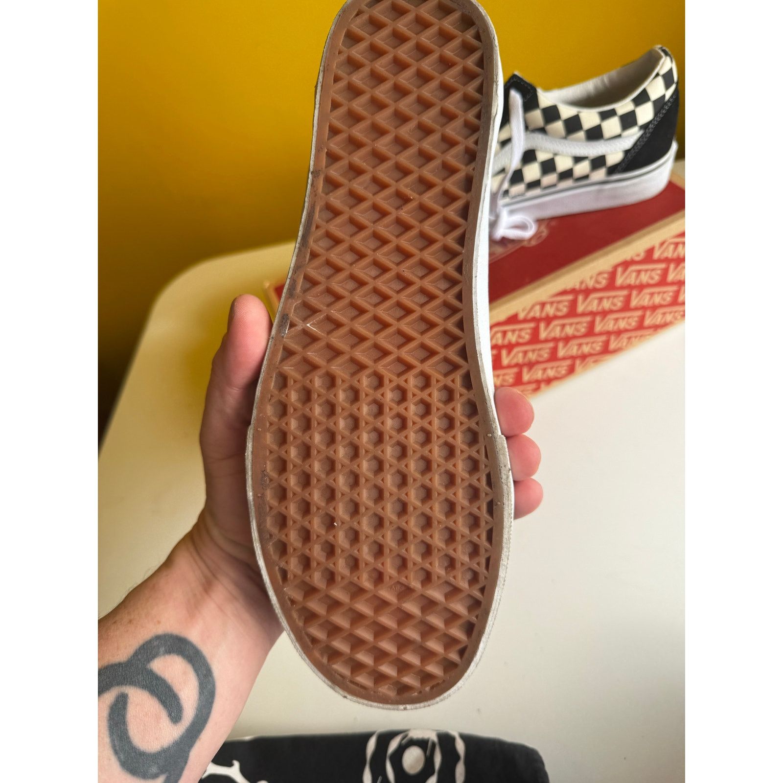 Vans VANS OLD SCHOOL PRO MARY CHECKERED 10.5 men Size US 10.5 / EU 43-44 - 3 Thumbnail