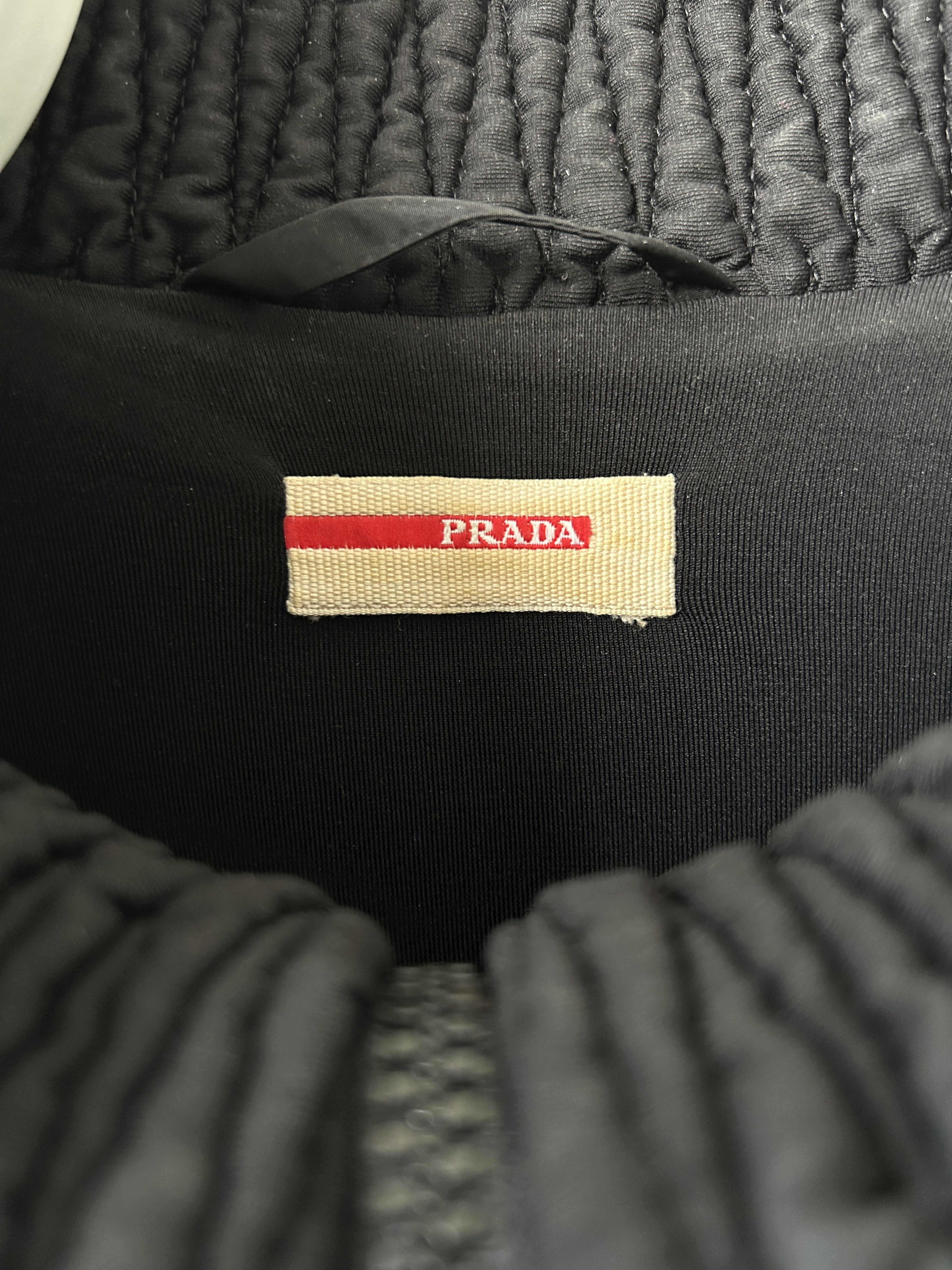 Prada Archive AW2011 Prada pleated full zip sweatshirt Size L / US 10 / IT 46 - 15 Thumbnail