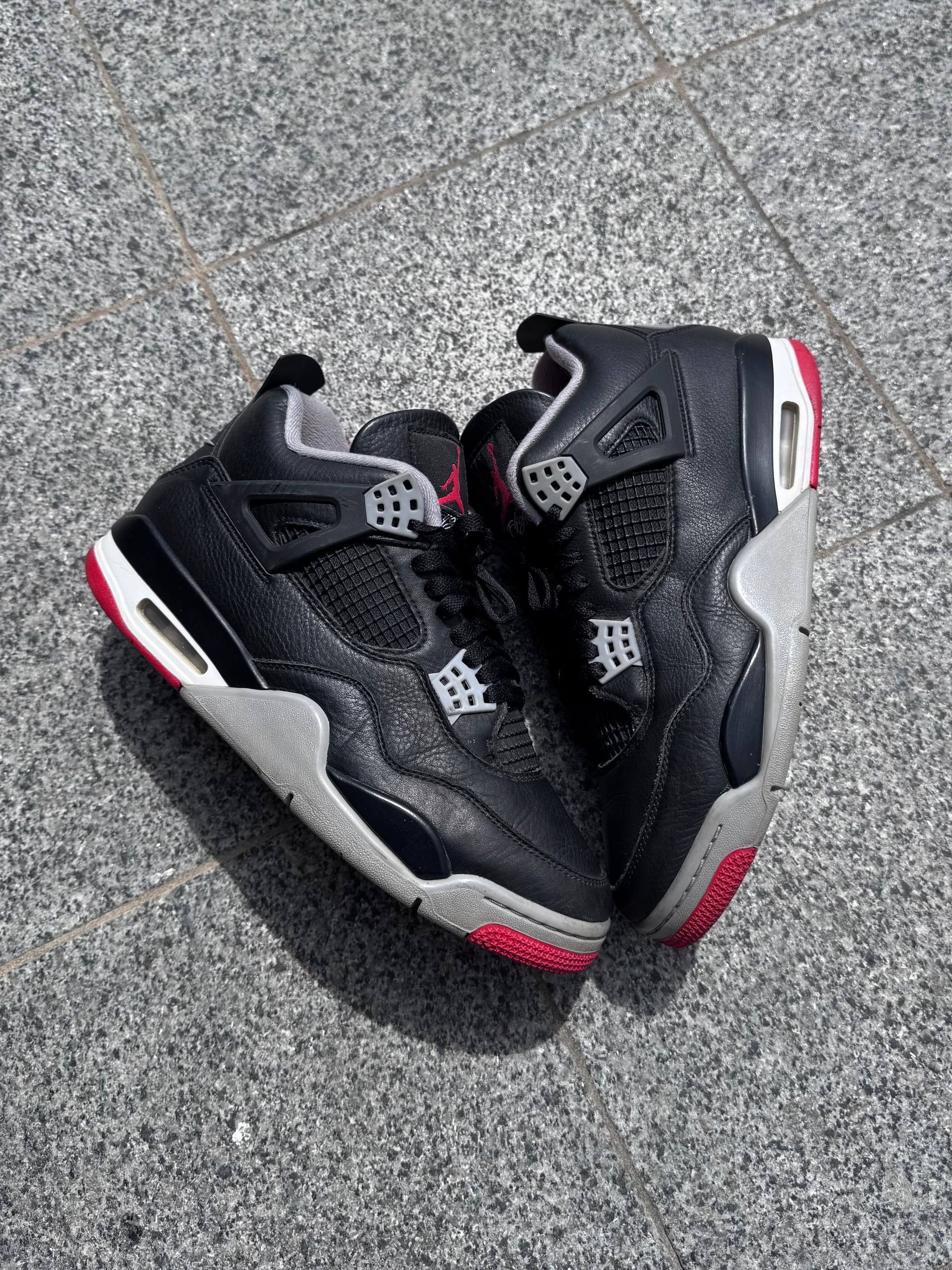Jordan Brand Air Jordan 4 Retro Bred Reimagined FV5029-006 Size US 9.5 / EU 42-43 - 5 Thumbnail