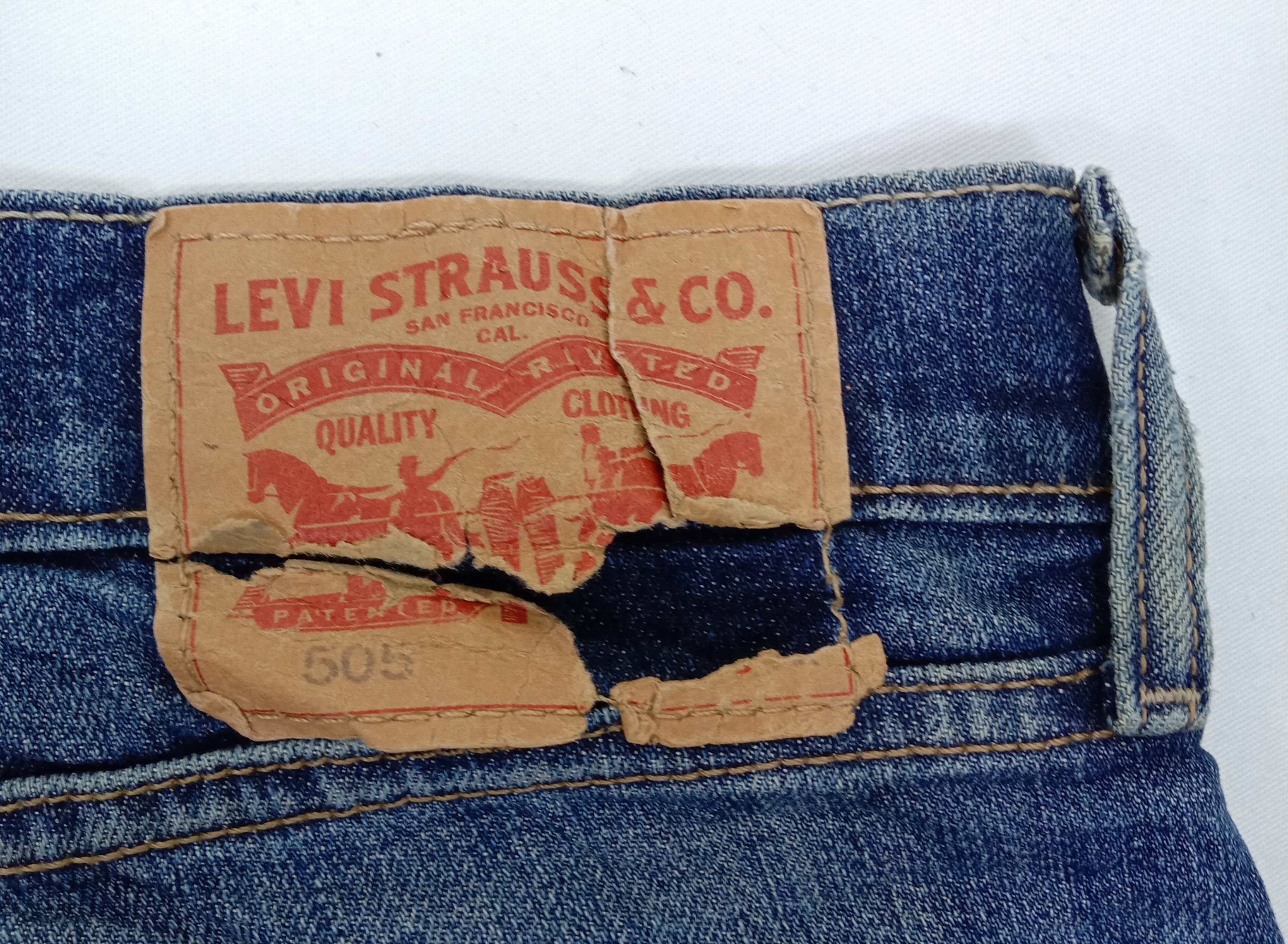 Levi's Vintage Levi's 505 Earth Tone Jeans Ripped Denim Size US 38 / EU 54 - 15 Thumbnail