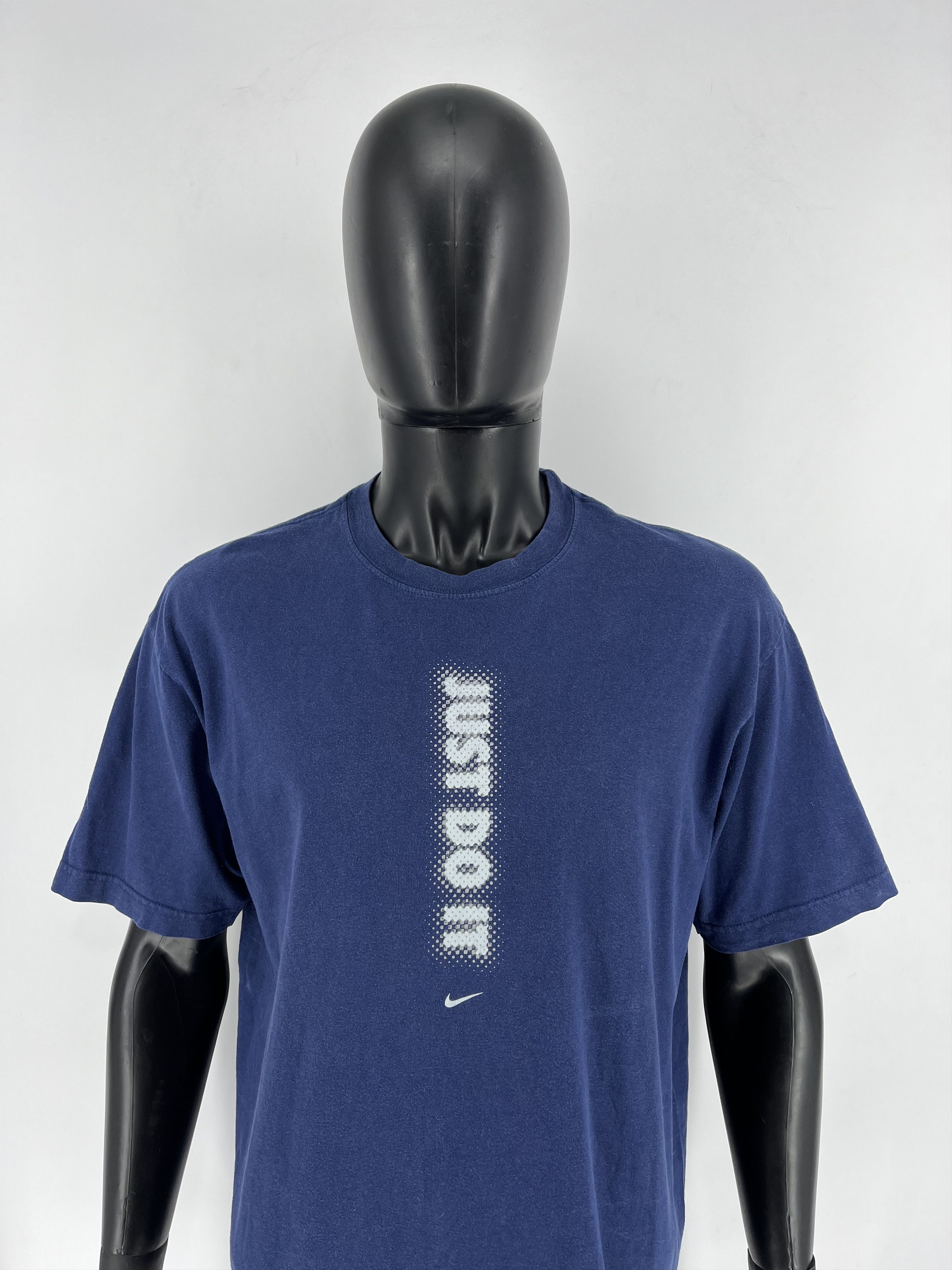 Nike Vintage 90s NIKE JUST DO IT SWOOSH Tee Streetwear Y2K Style Size US L / EU 52-54 / 3 - 1 Thumbnail