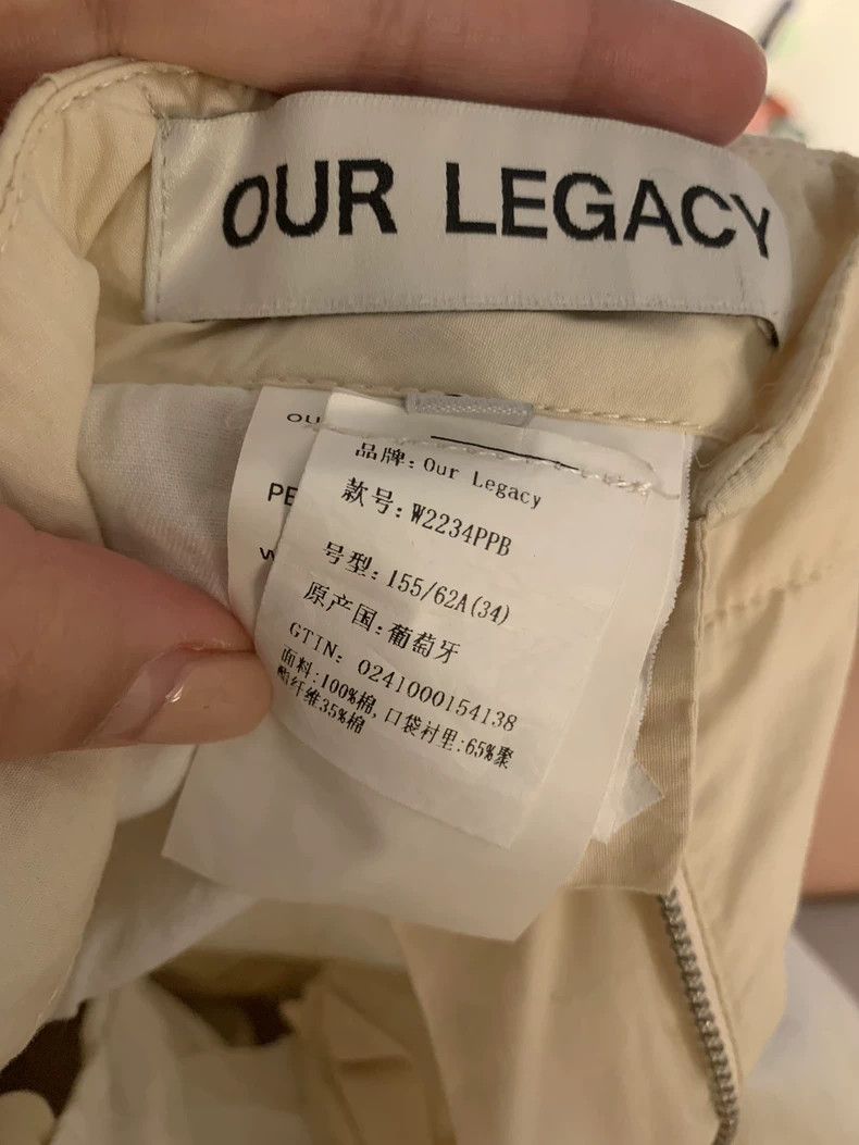 Our Legacy Our Legacy Government silk work trousers Size US 34 / EU 50 - 7 Thumbnail