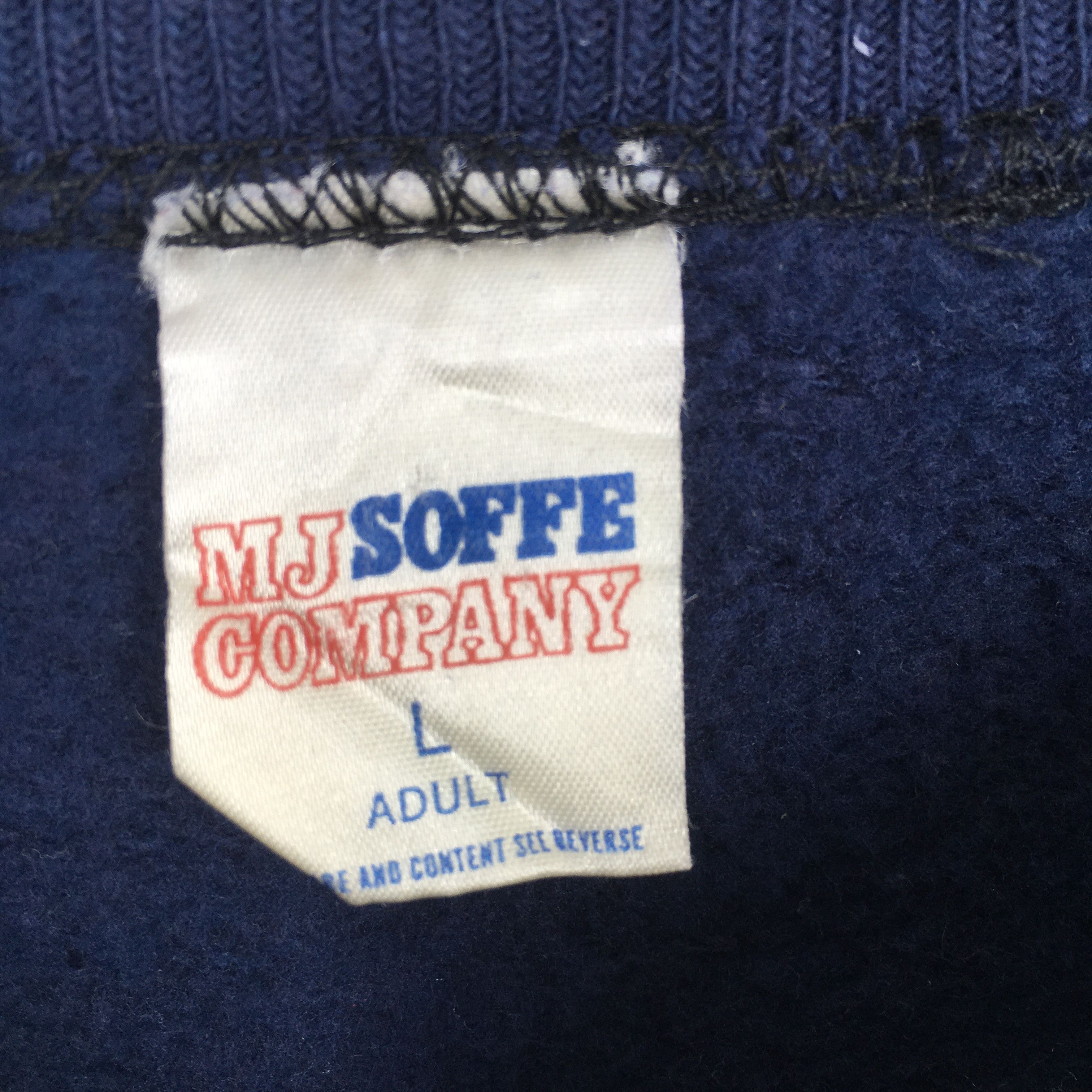 Soffe Vintage United States Navy Blue Sweatshirt Large Size US L / EU 52-54 / 3 - 5 Thumbnail