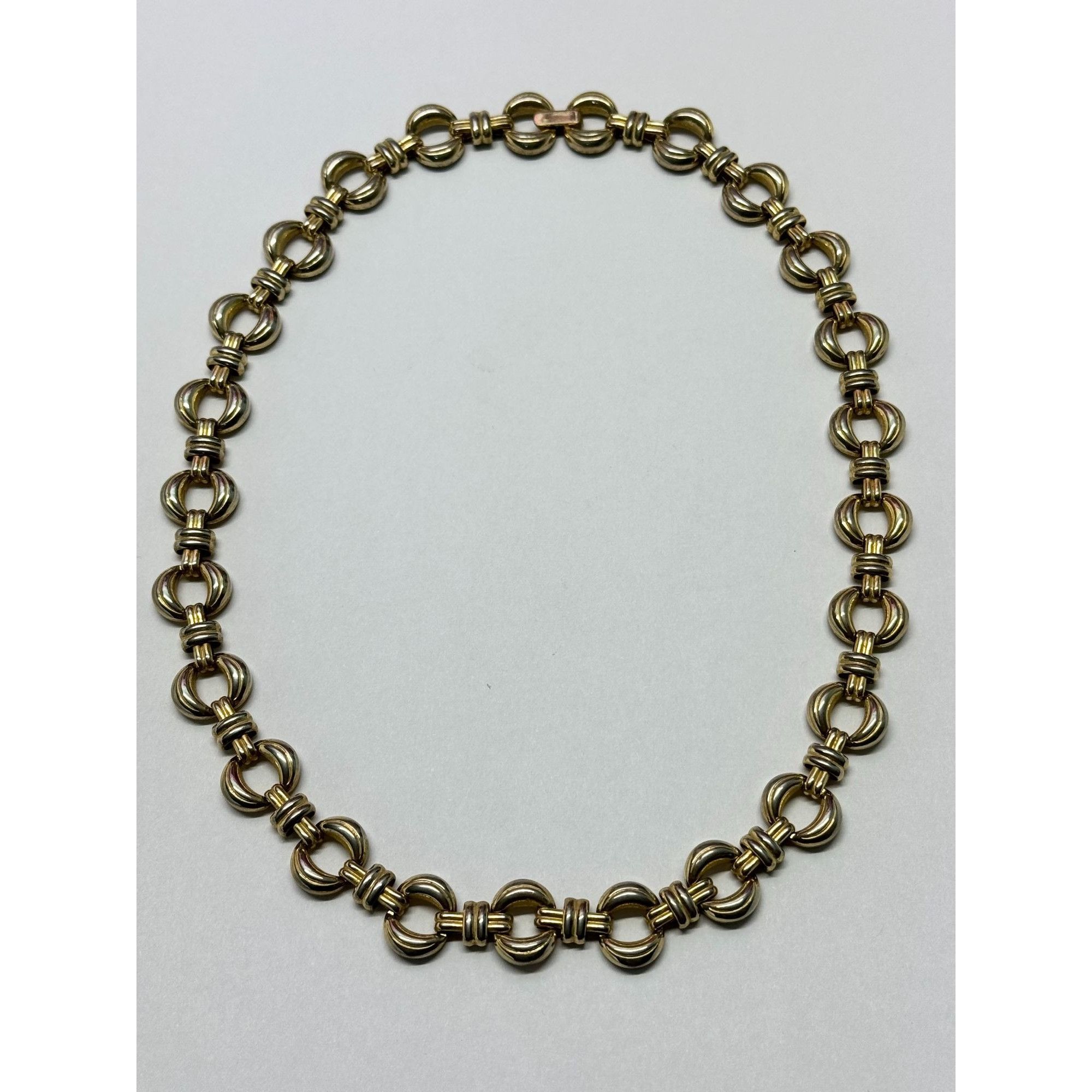 Vintage Vintage Korea Gold Chain Collar Necklace Size ONE SIZE - 2 Thumbnail