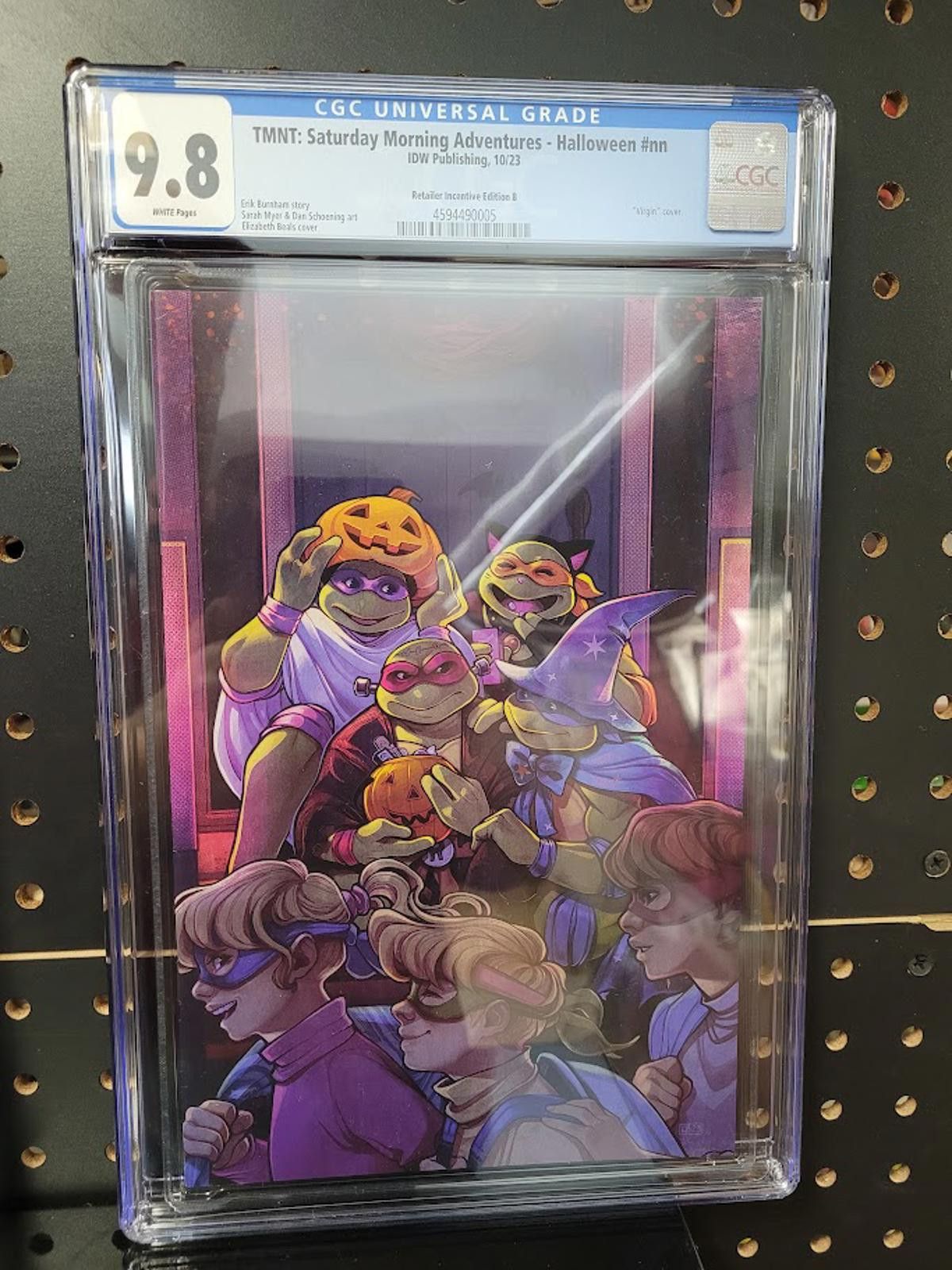 Other TMNT Saturday Morning Adventures Halloween #nn CGC 9.8 1:25 Size ONE SIZE - 1 Thumbnail