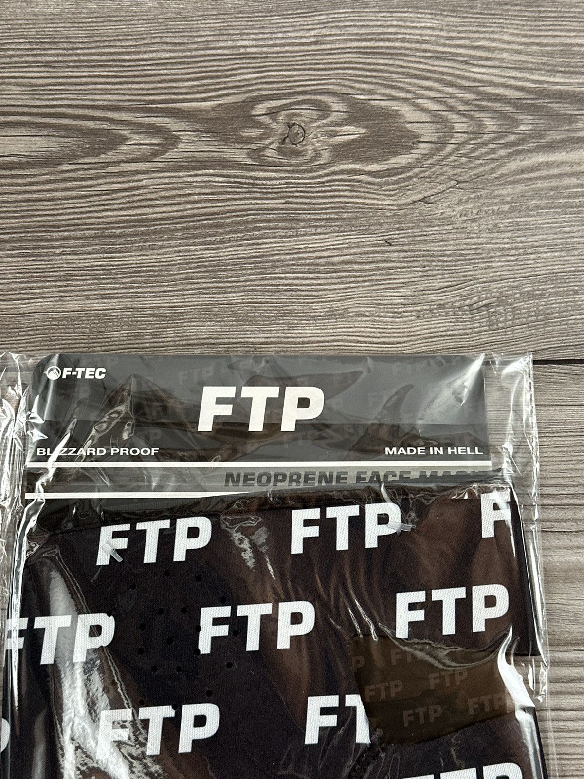 Fuck The Population FTP Neoprene Face Mask Size ONE SIZE - 4 Thumbnail