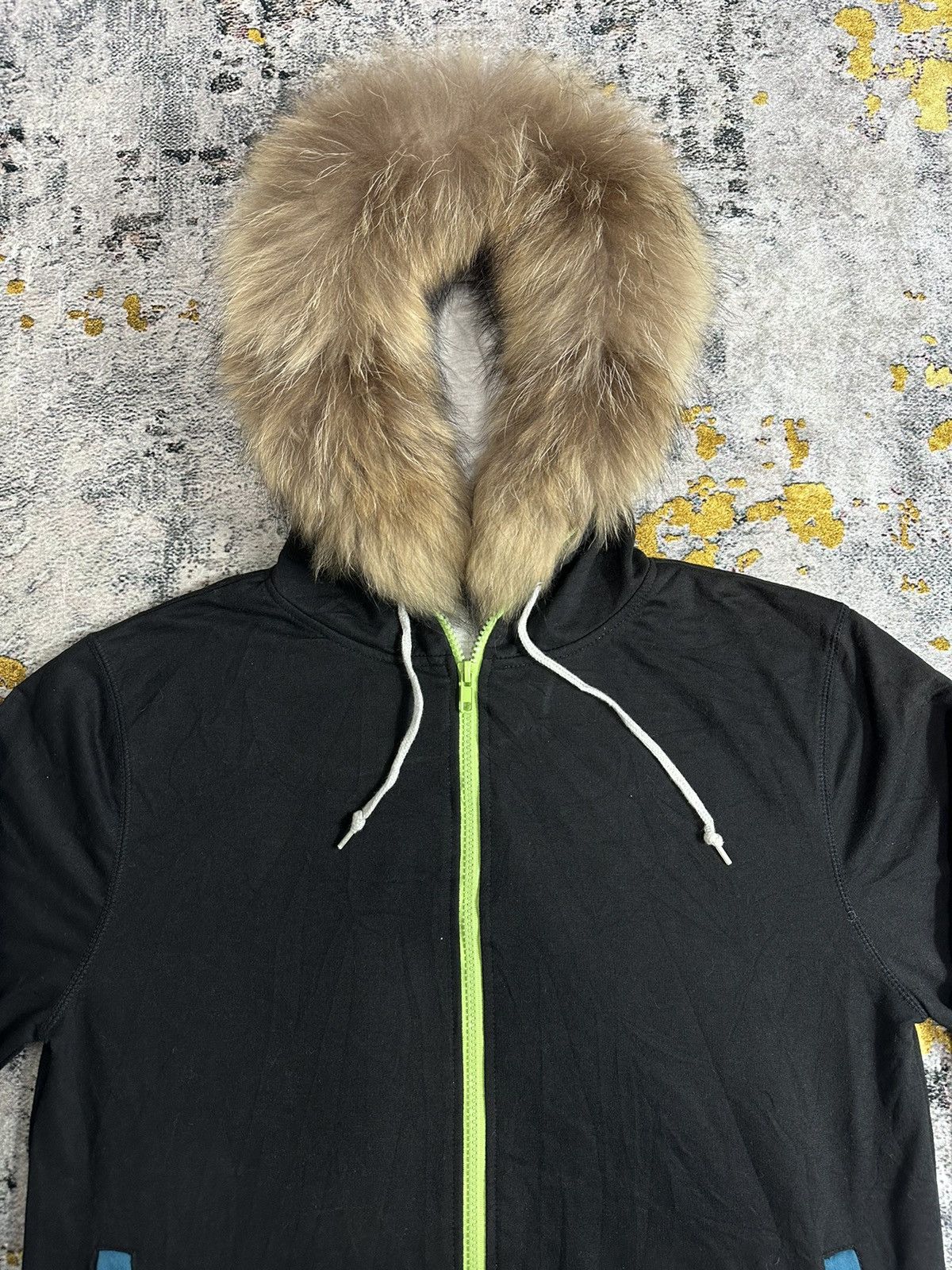 Beauty Beast AOVADELIC JAPANESE FUR FULL ZIPPER HOODIE LGB STYLE Size US M / EU 48-50 / 2 - 3 Thumbnail