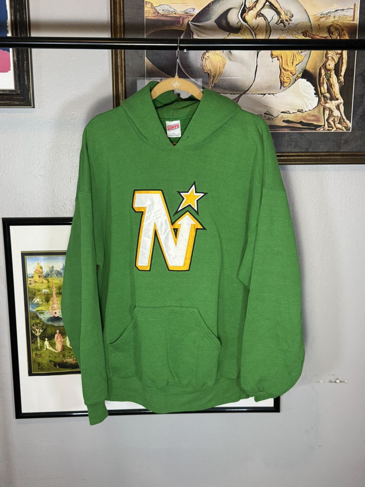 Vintage Vintage Minnesota North Stars Hoodie Size US XXL / EU 58 / 5 - 1 Thumbnail