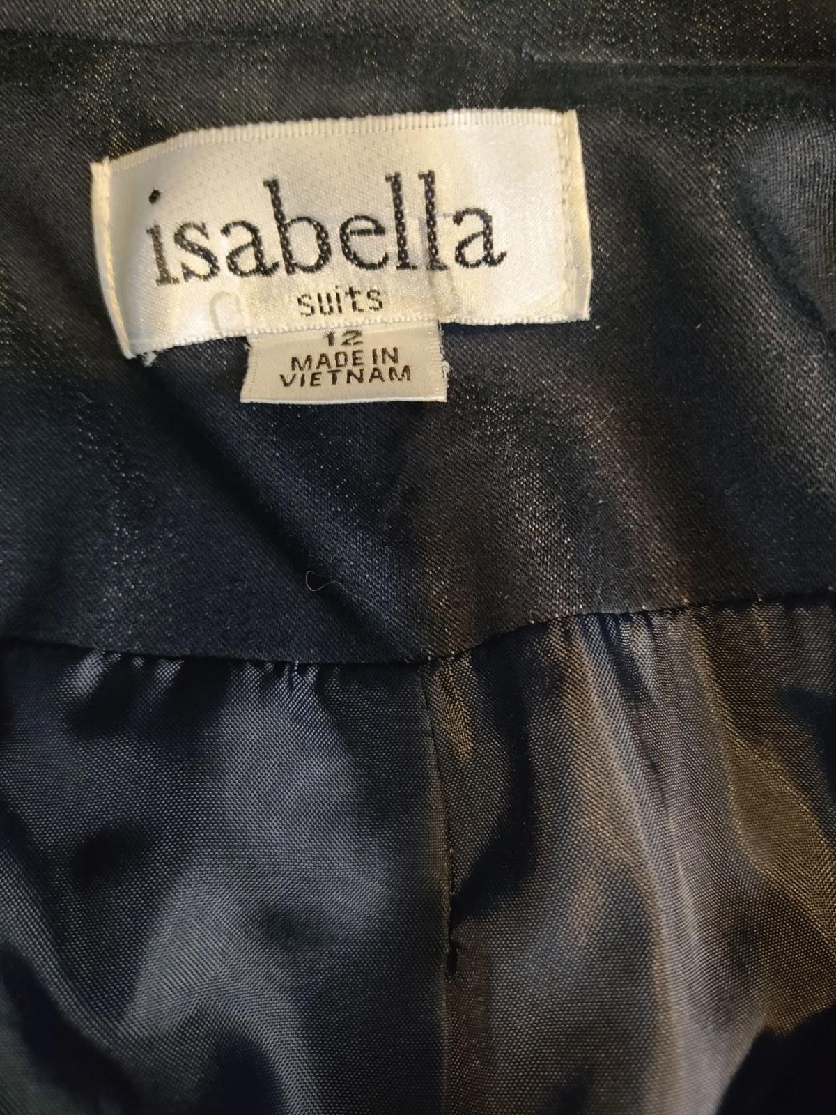 Isabel Marant Isabella Women's Navy Blue Blazer with Contrast Stitching Size XL / US 12-14 / IT 48-50 - 7 Thumbnail