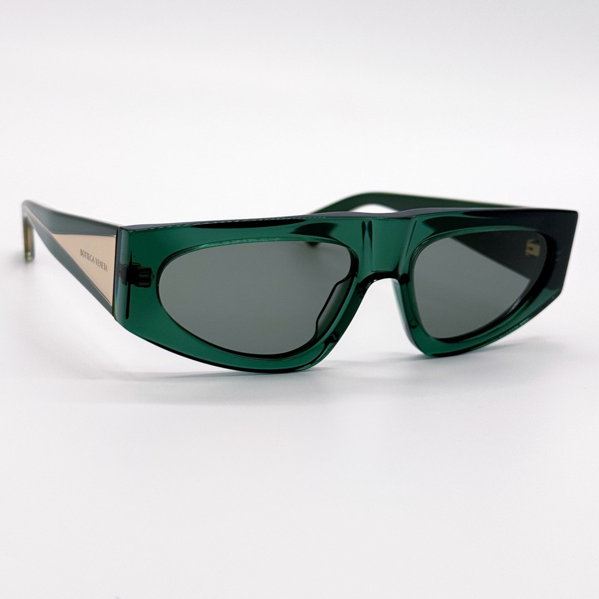 Bottega Veneta NEW BOTTEGA VENETA SUNGLASSES BV1277S 003 WOMEN GREEN Size ONE SIZE - 4 Thumbnail