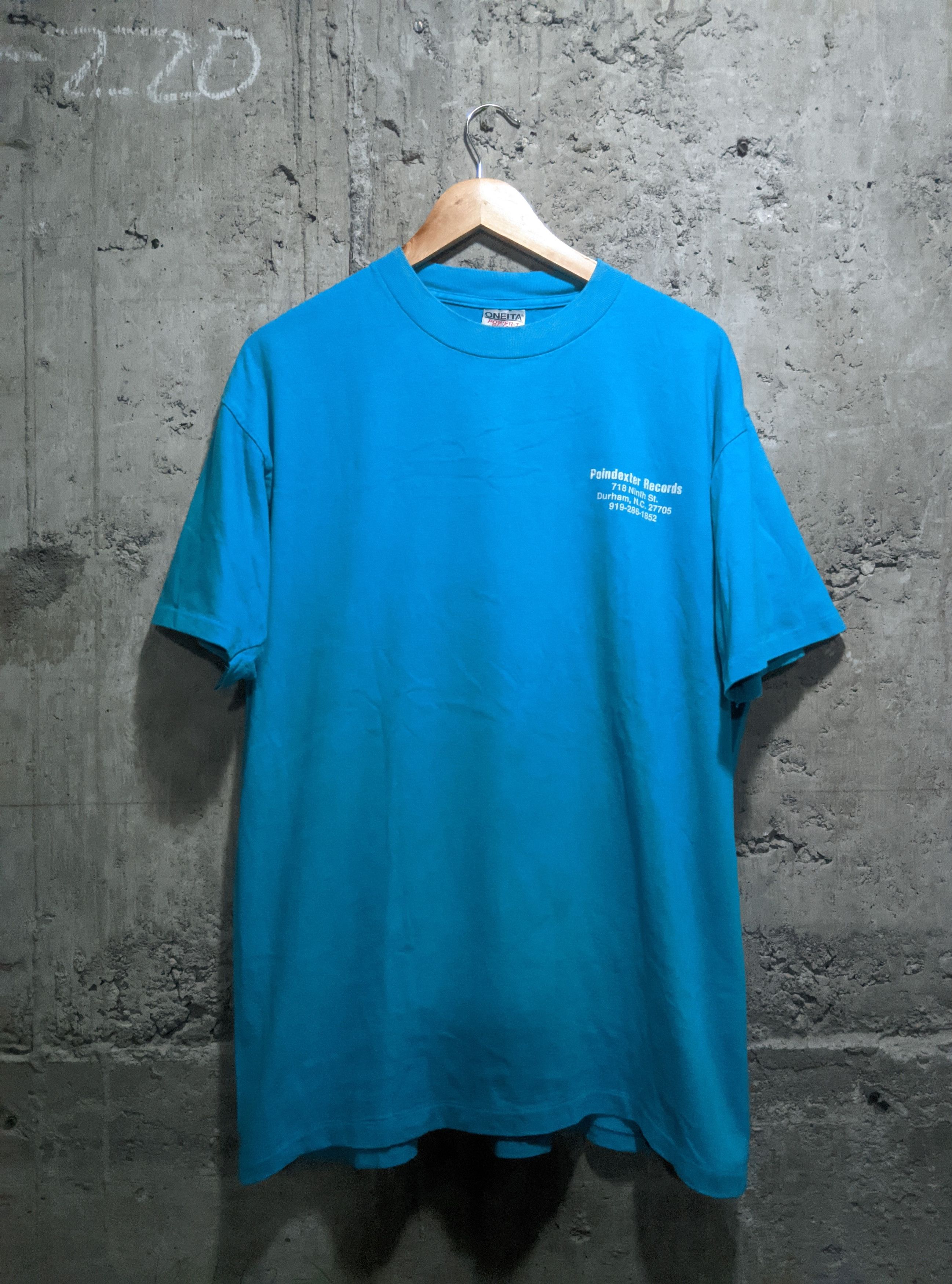 Band Tees Vintage 90s poindexter records durham indie t shirt Size US XL / EU 56 / 4 - 2 Thumbnail