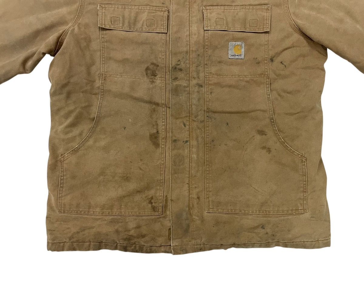 Carhartt × Carhartt Wip × Vintage Vintage 90s Carhartt dirty jacket Size US XL / EU 56 / 4 - 5 Thumbnail