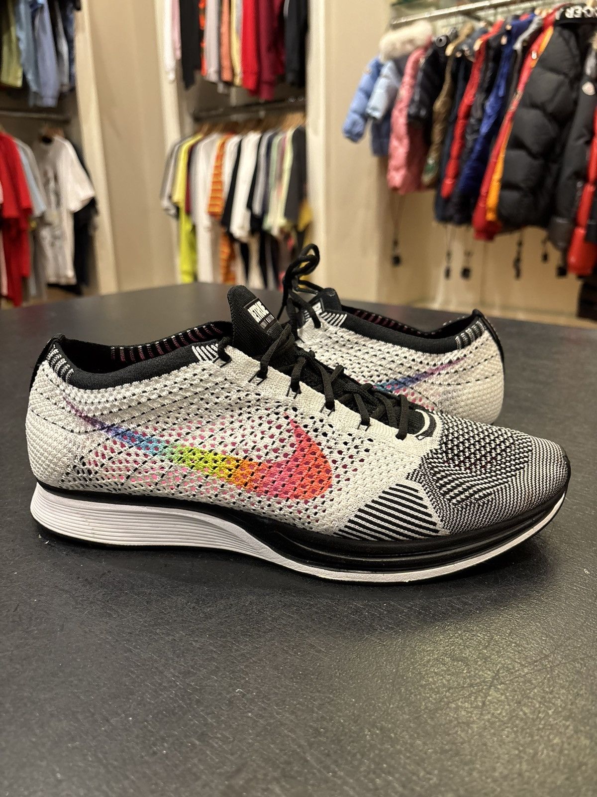 Nike Nike Flyknit Racer Be True Size US 12.5 / EU 45-46 - 2 Thumbnail