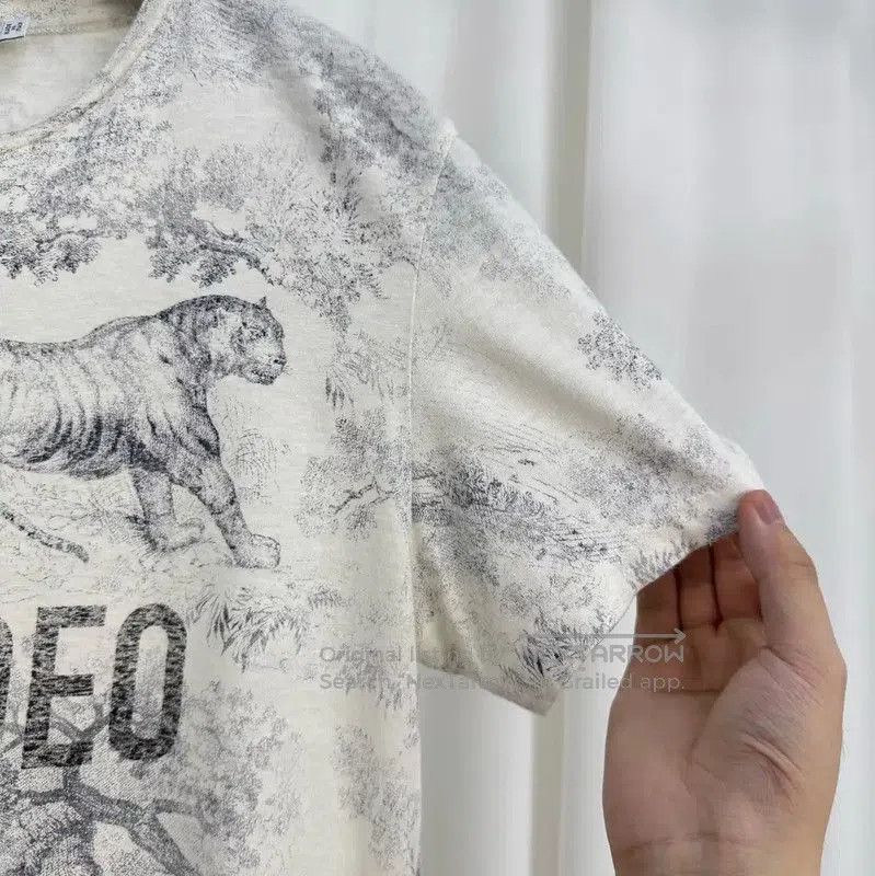 Other Dior Summer White Cotton Graphic Tee . Size XS / US 0-2 / IT 36-38 - 4 Thumbnail