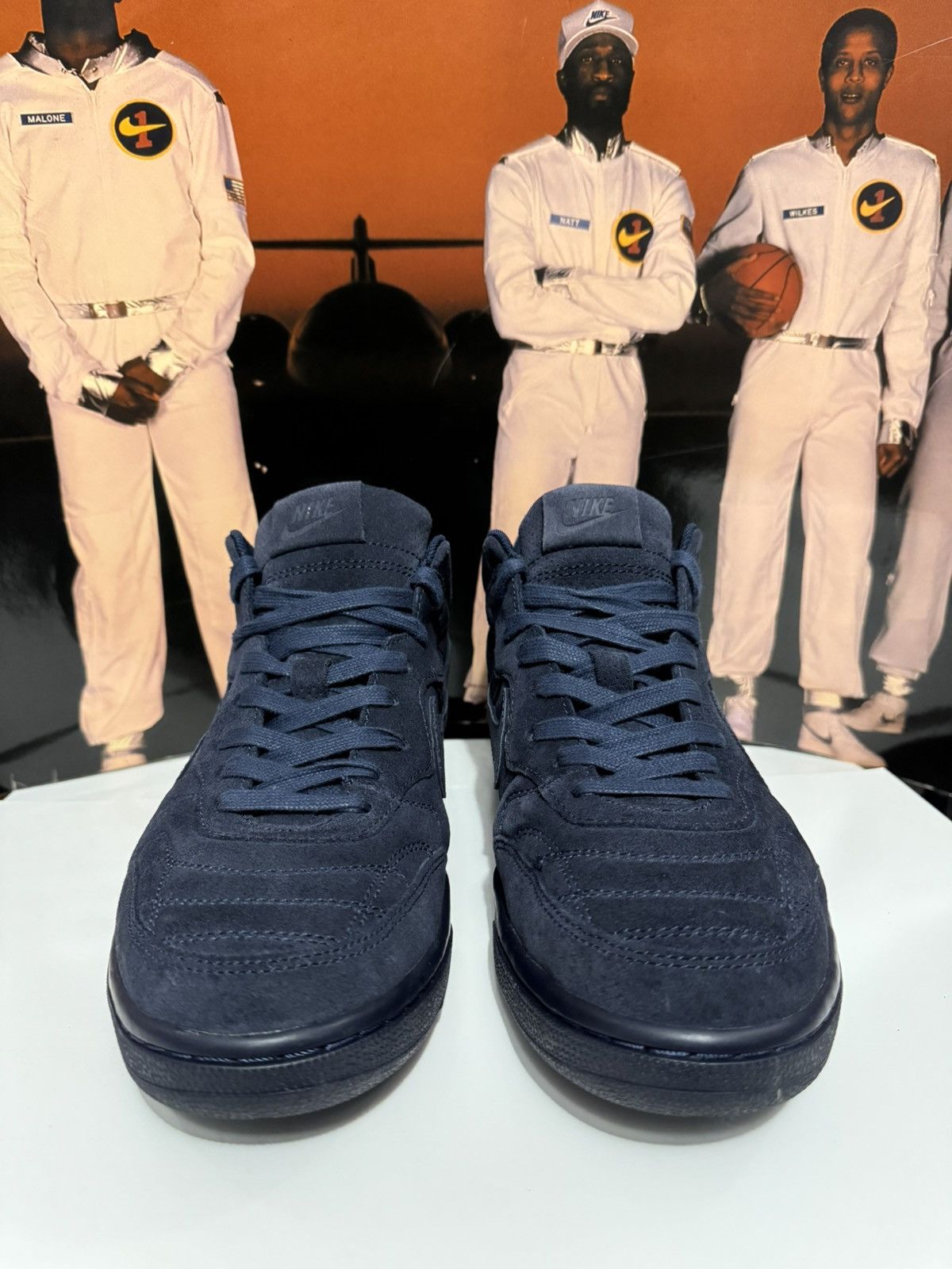 F.C.R.B × Nike Nike F.C.R.B Tiempo '94 SP Mid Navy Size 10 645330-440 Size US 10 / EU 43 - 4 Thumbnail
